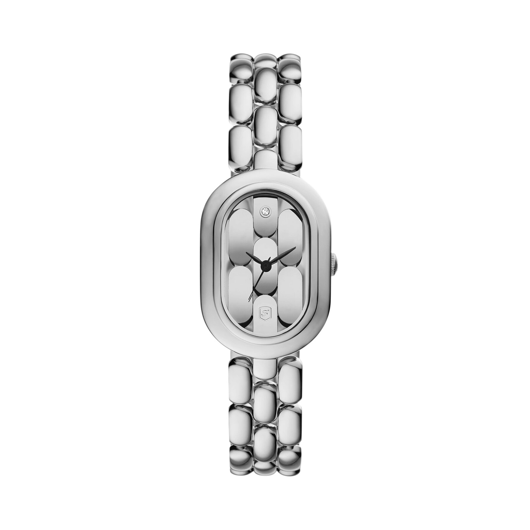 Hodinky Fossil Sloan Chronograph ES5381 Čierna