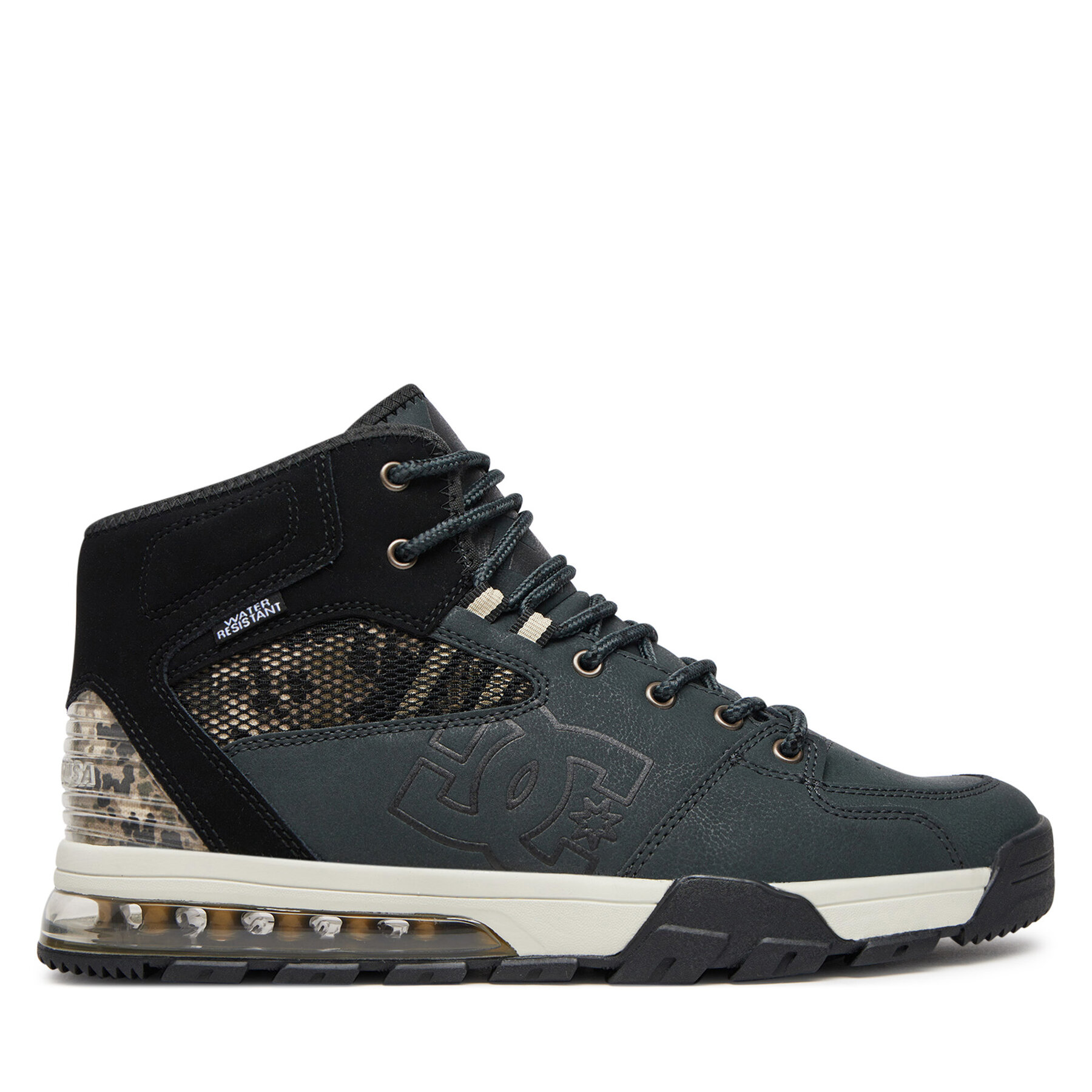 Sneakersy DC Shoes Versatile Hi Wr ADYB100019-GKT Čierna