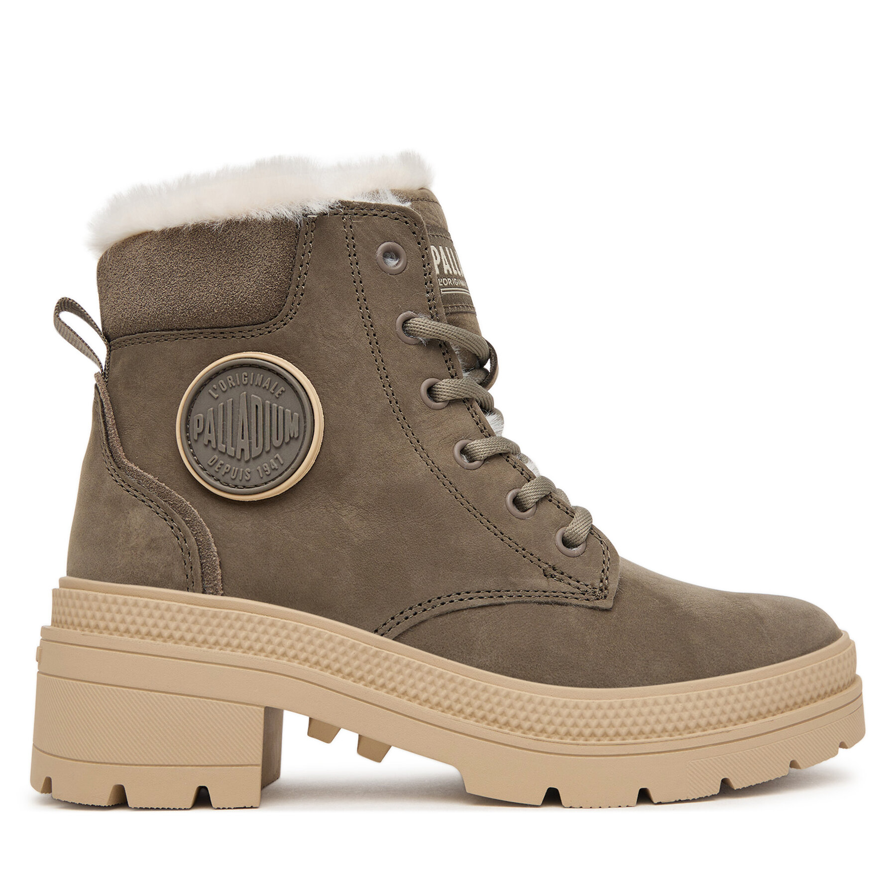 Зимни обувки Palladium Pallarise Nbkwl 99527-281-M Сив
