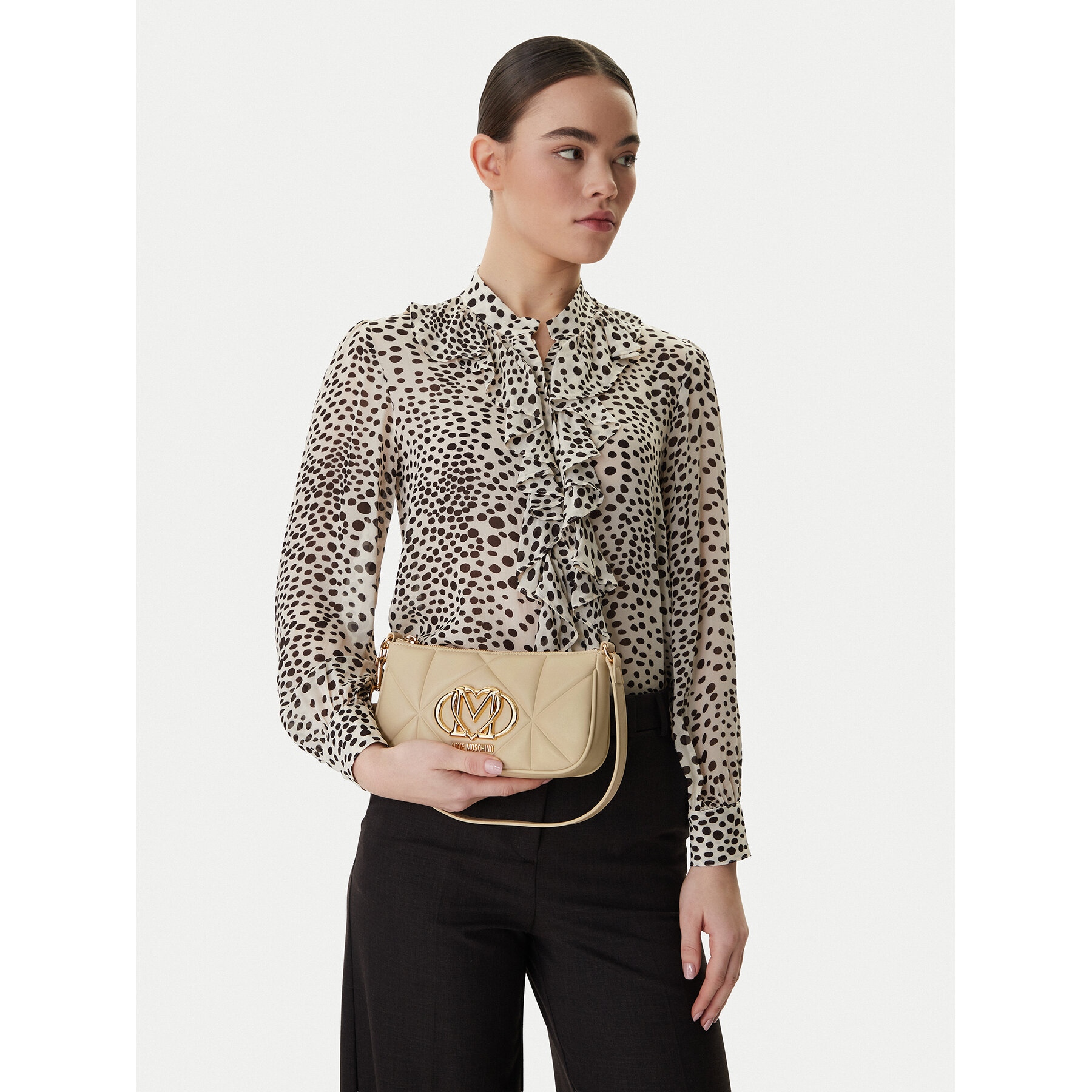 Дамска чанта LOVE MOSCHINO JC4111PP1OLC0129 Бежов