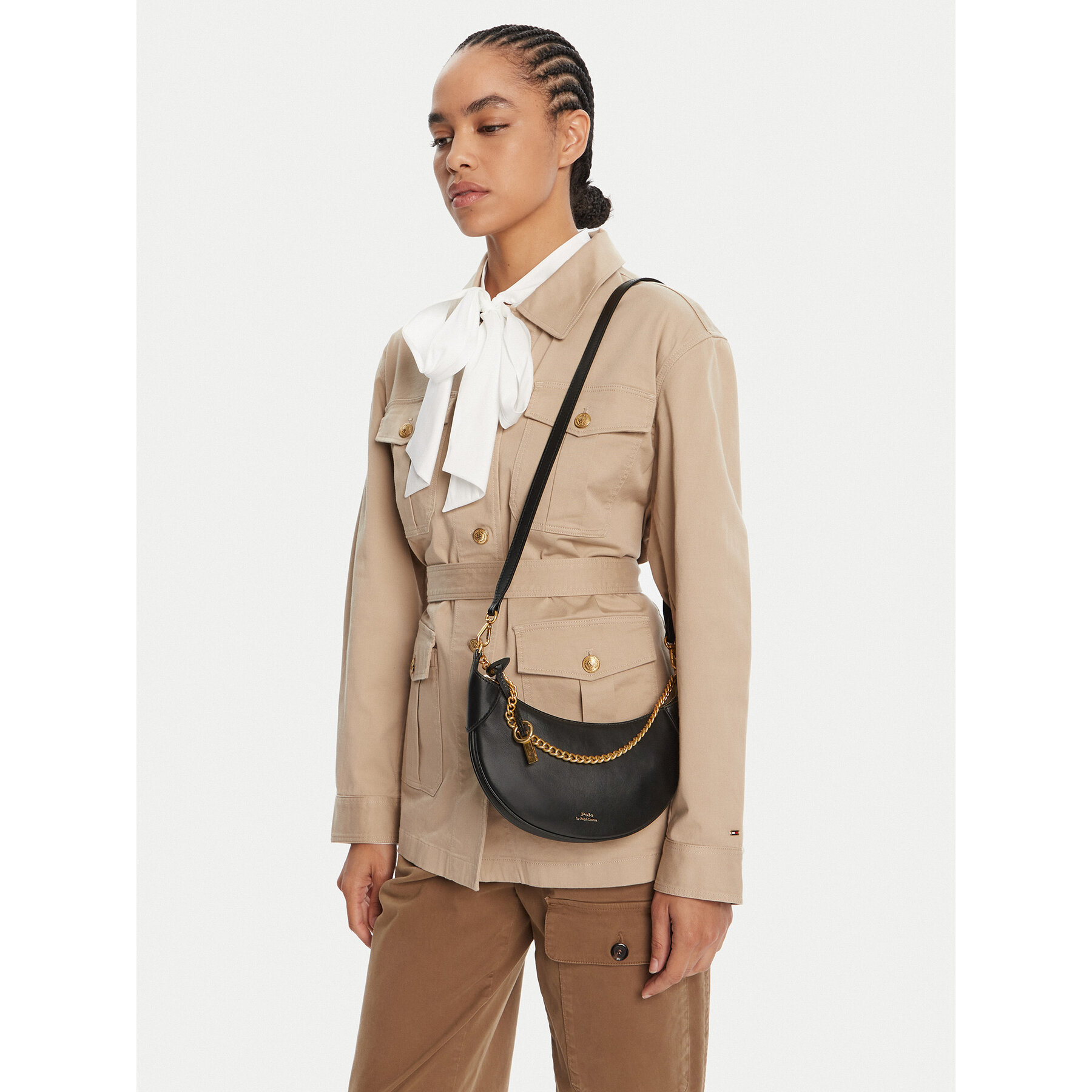 Torbica Polo Ralph Lauren 428977210001 Crna
