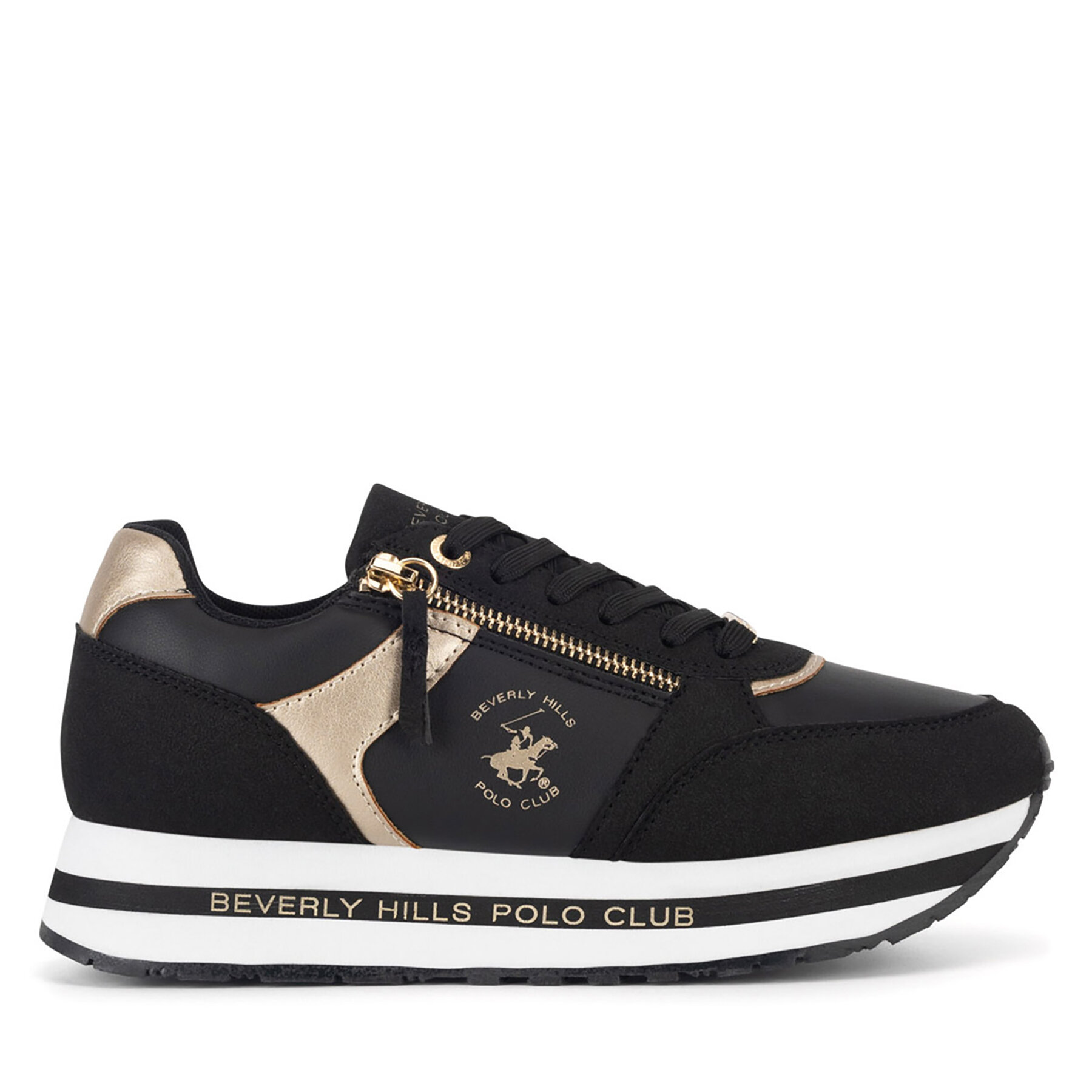 Sneakers Beverly Hills Polo Club V12-694 Svart