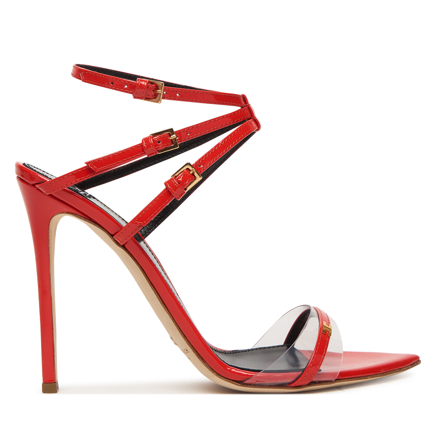 Σανδάλια Elisabetta Franchi SA49L61E2 Κόκκινο