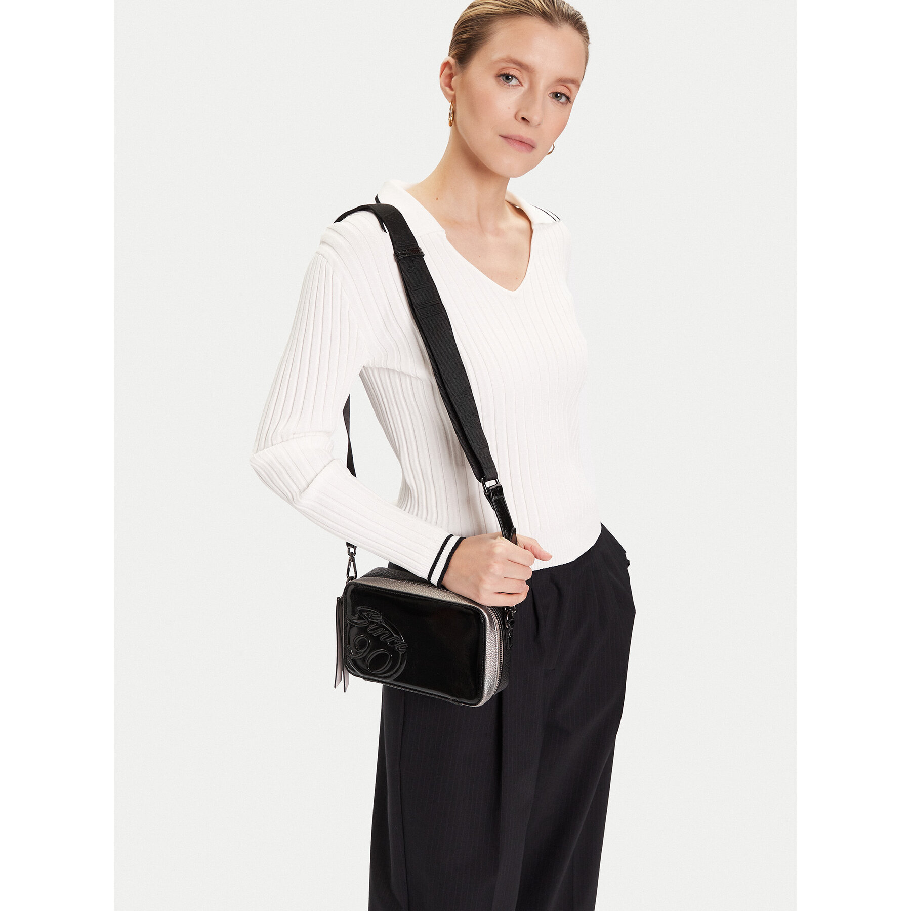 Geantă Hispanitas BI254158 Negru