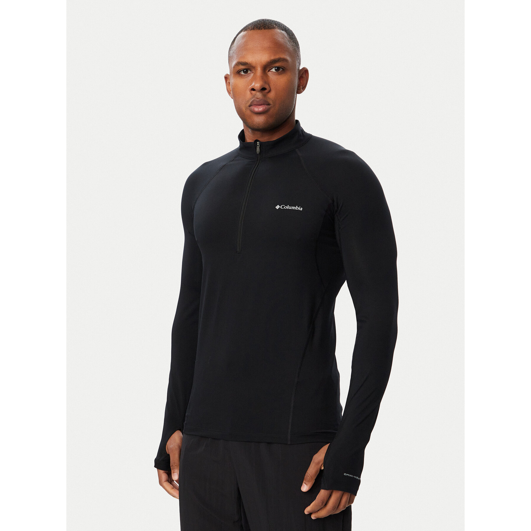 Columbia Thermoaktive Unterwäsche Oberteil Omni-Heat™ Midweight Baselayer 1638571 Schwarz