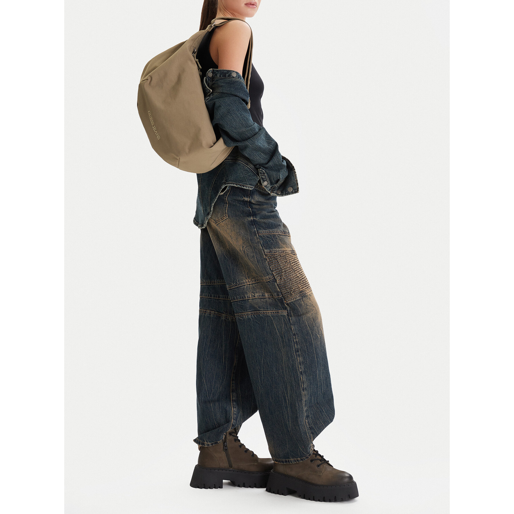 Geantă Guess Jeans CWBEO-GUESS-M-002-09 Verde