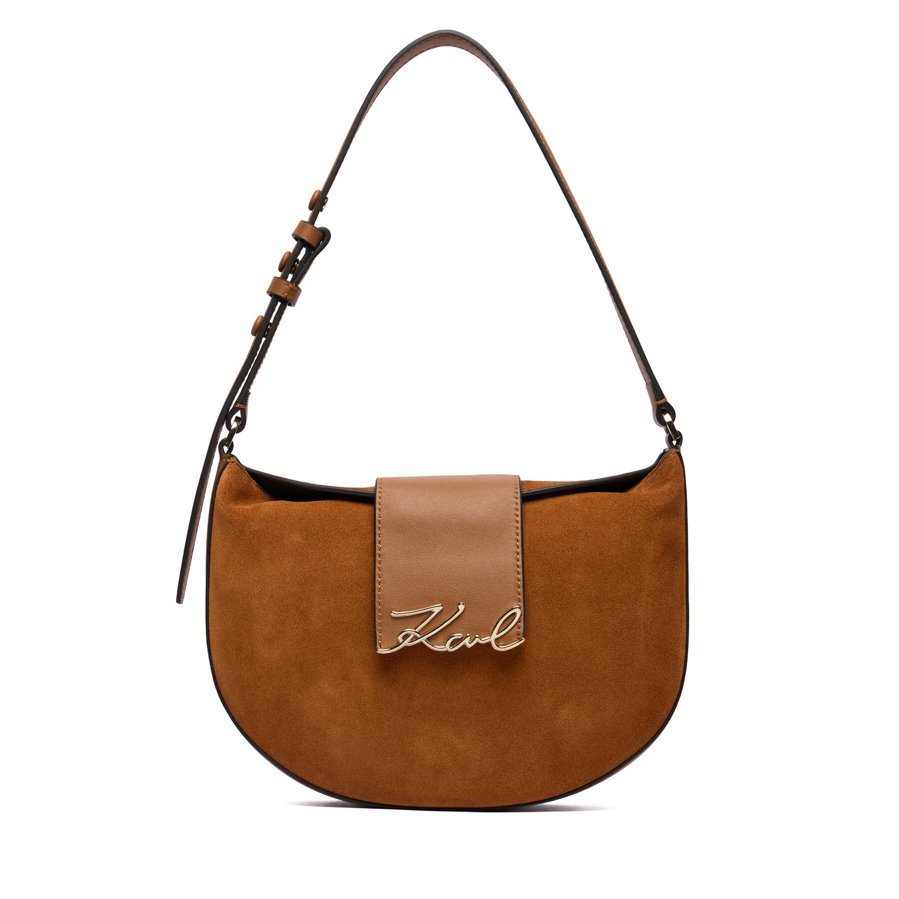 Дамска чанта KARL LAGERFELD B1W30196 Кафяв