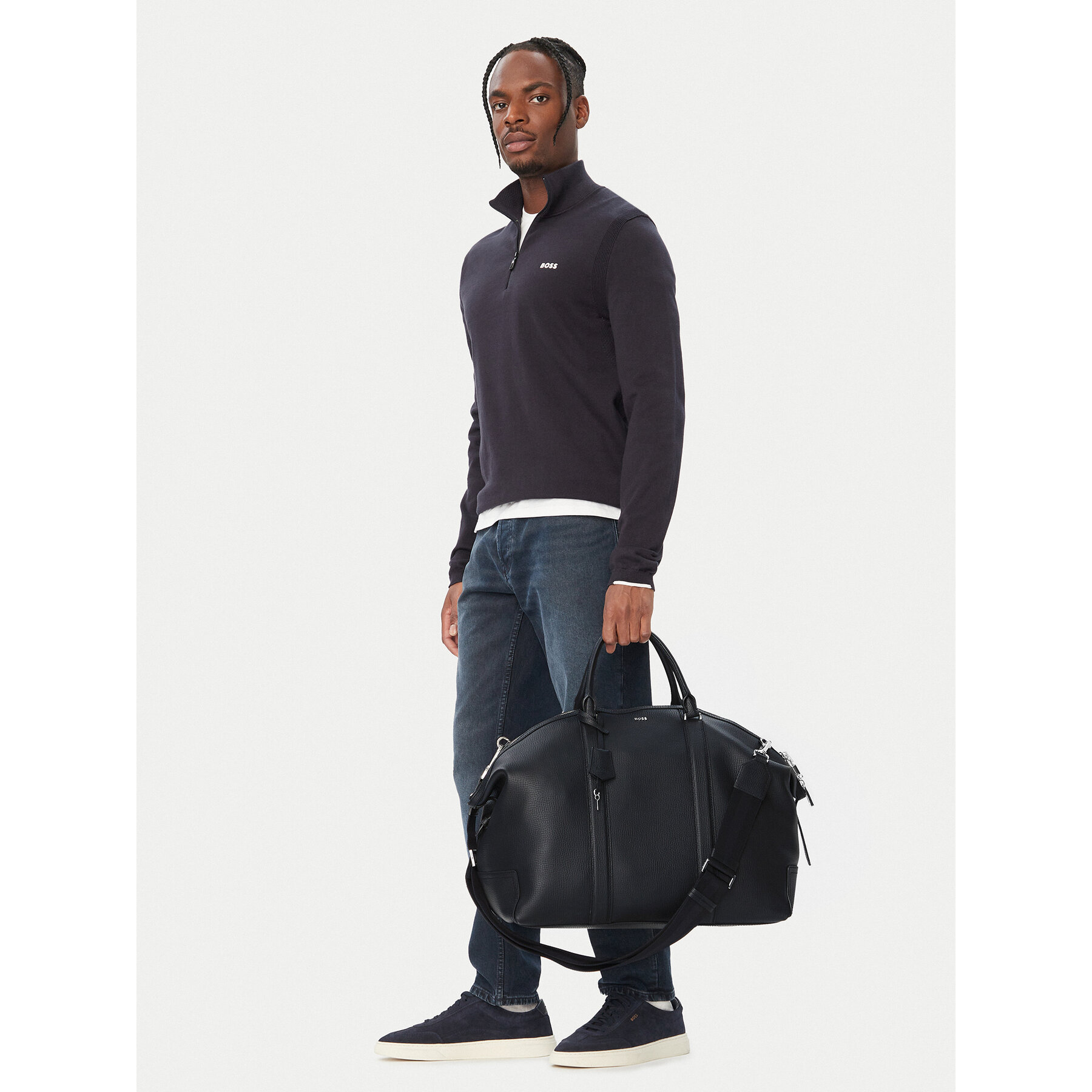 Torba BOSS Derwil 50573152 Crna