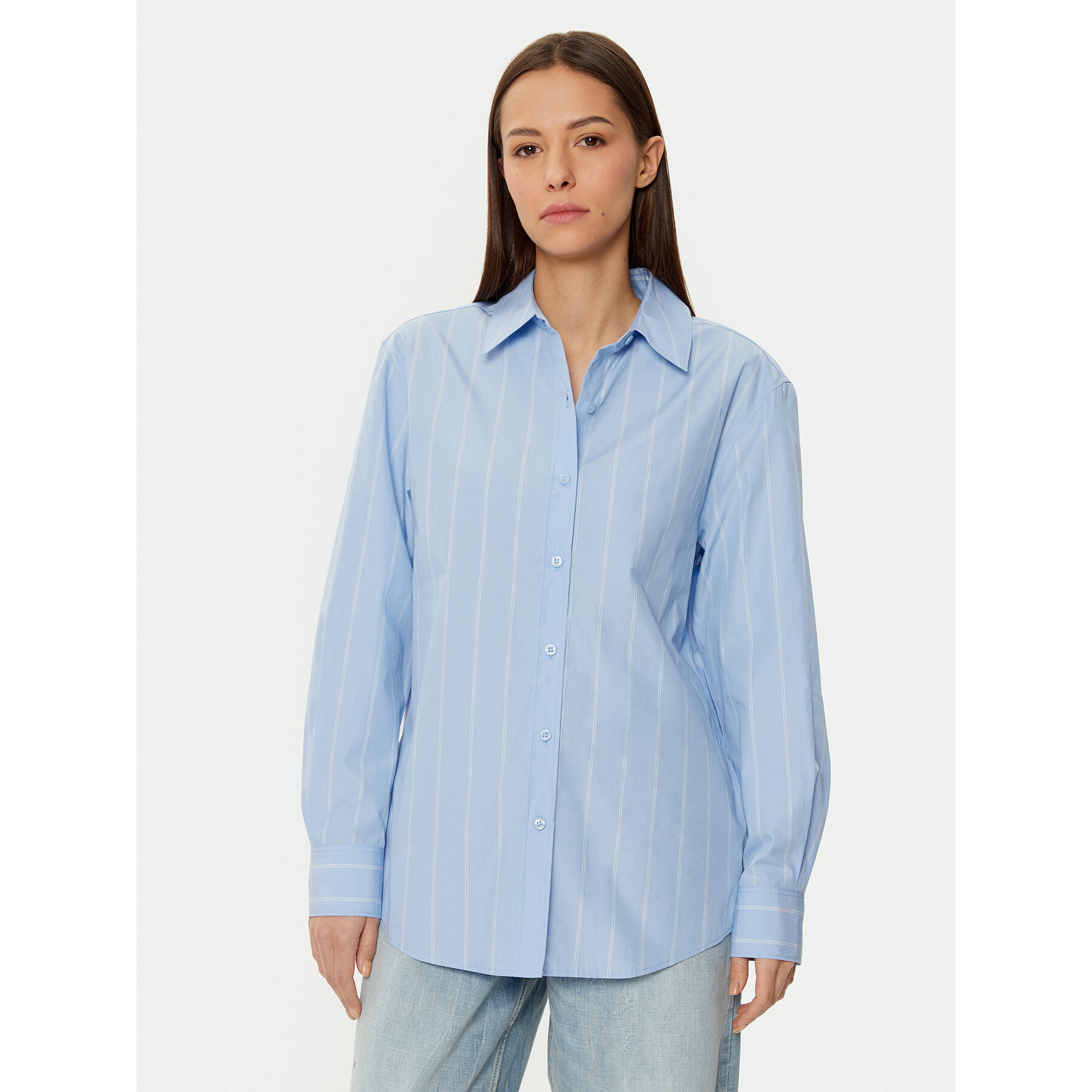Calvin Klein Hemd K20K207670 Himmelblau Regular Fit