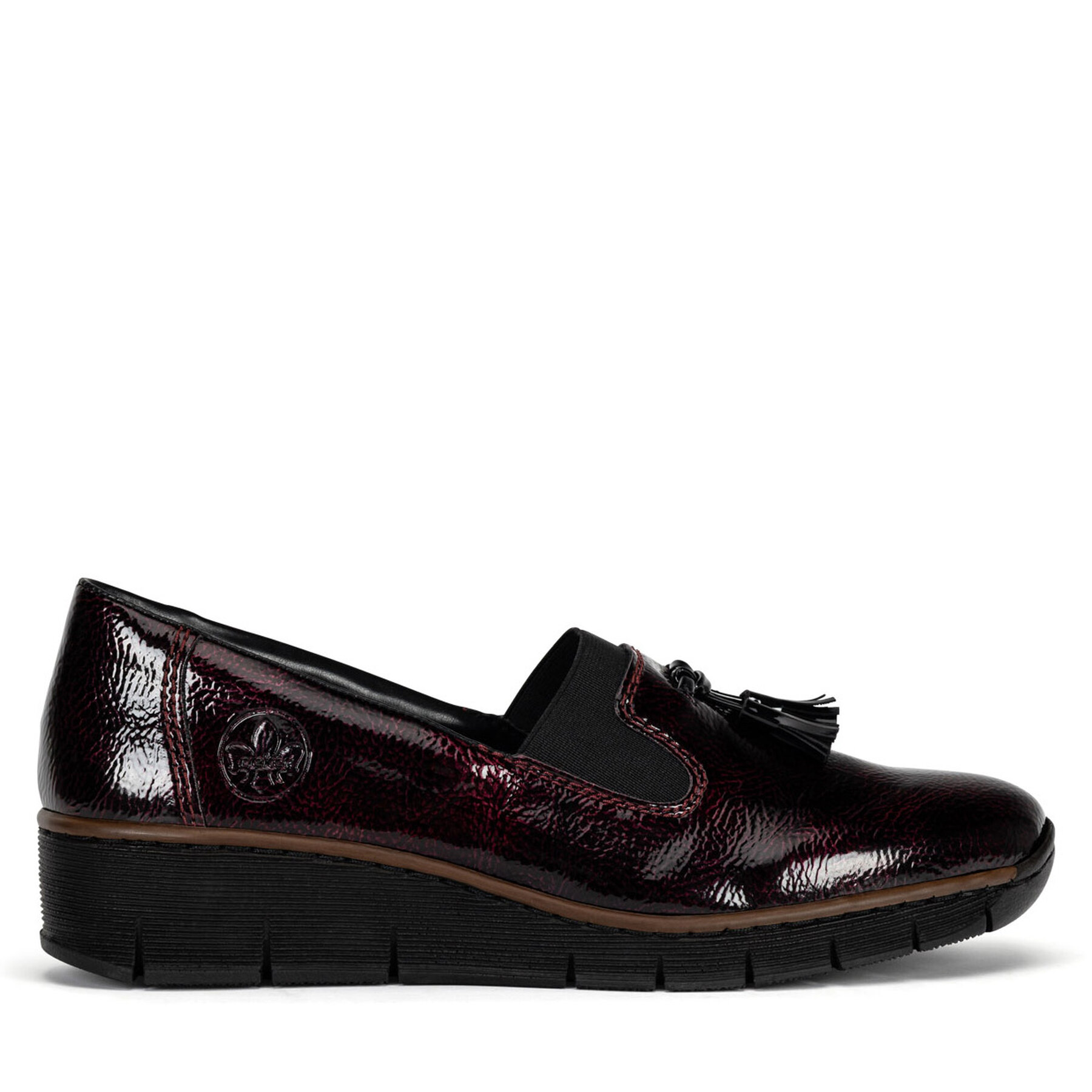Chaussures basses Rieker 53751-35 Bordeaux