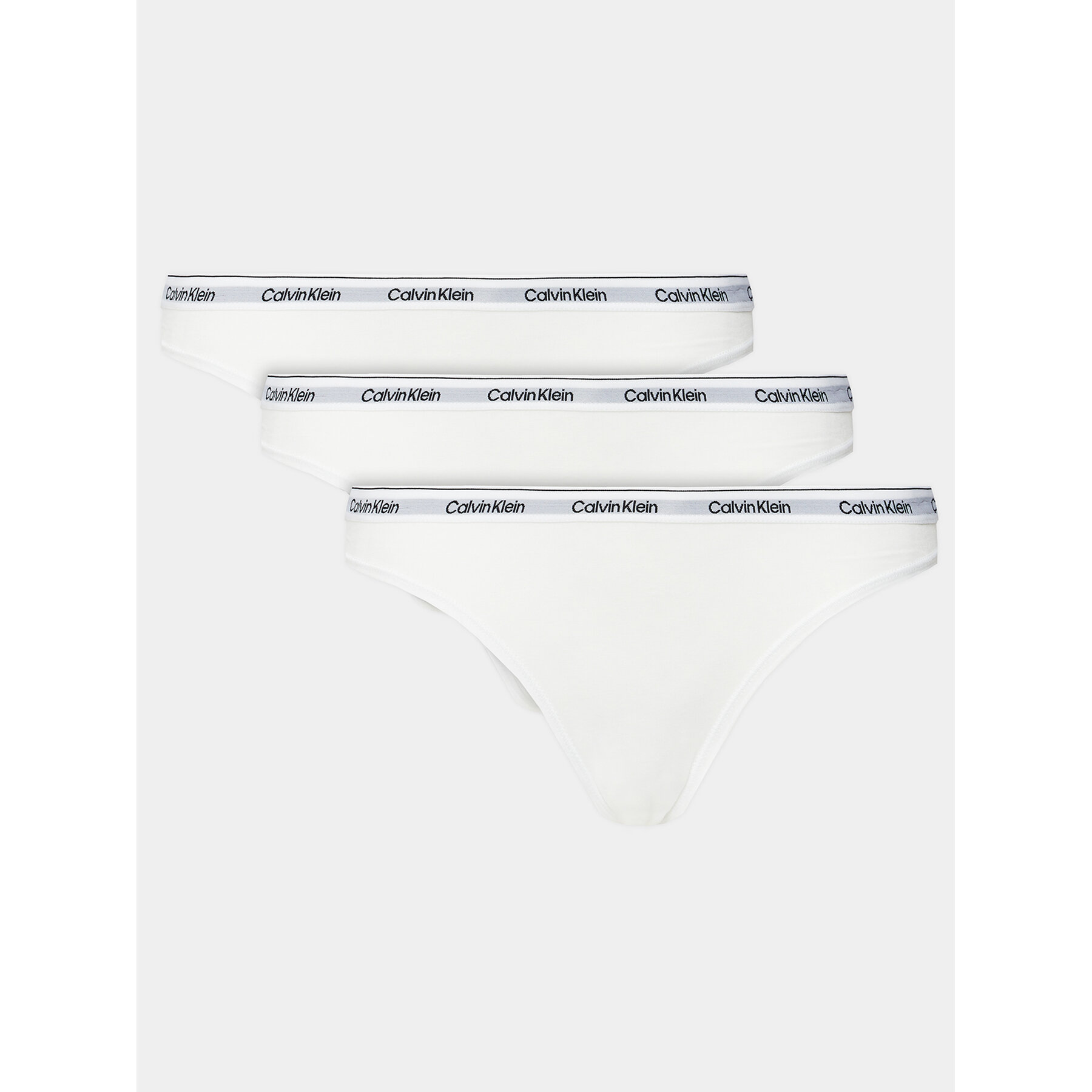 Calvin Klein Underwear Fazonos bugyi szett 000QD5207E Fehér