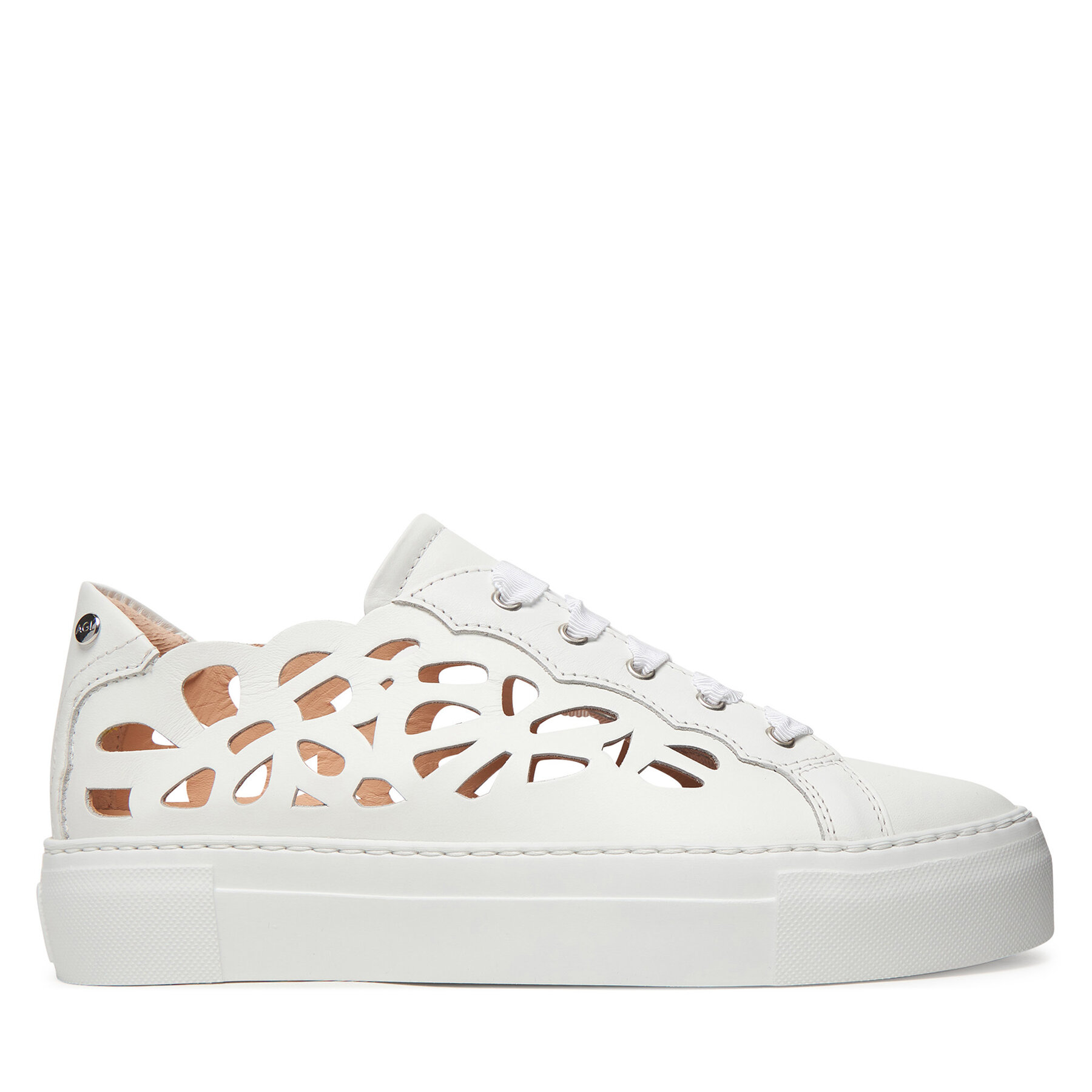 Sneakers AGL Mandi D925249PGKV187C944 Alb