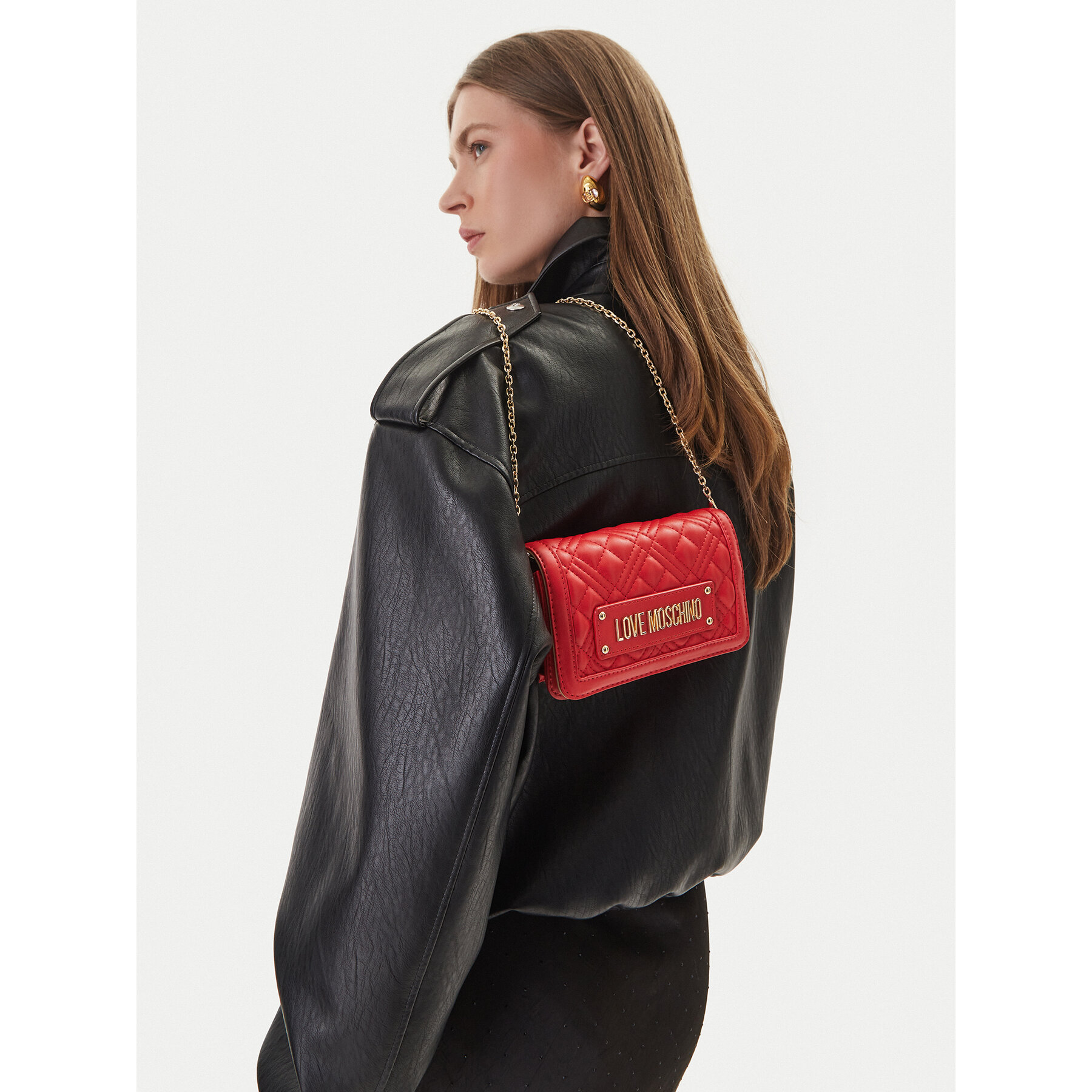 Torbica LOVE MOSCHINO JC5681PP1OLA0500 Crvena