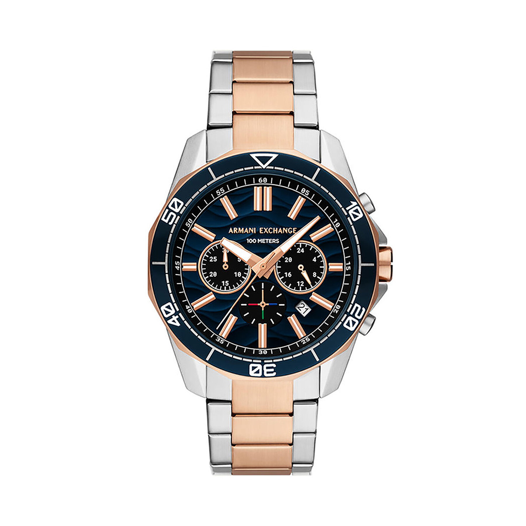 Ročna ura Armani Exchange SPENCER AX1965 Srebrna