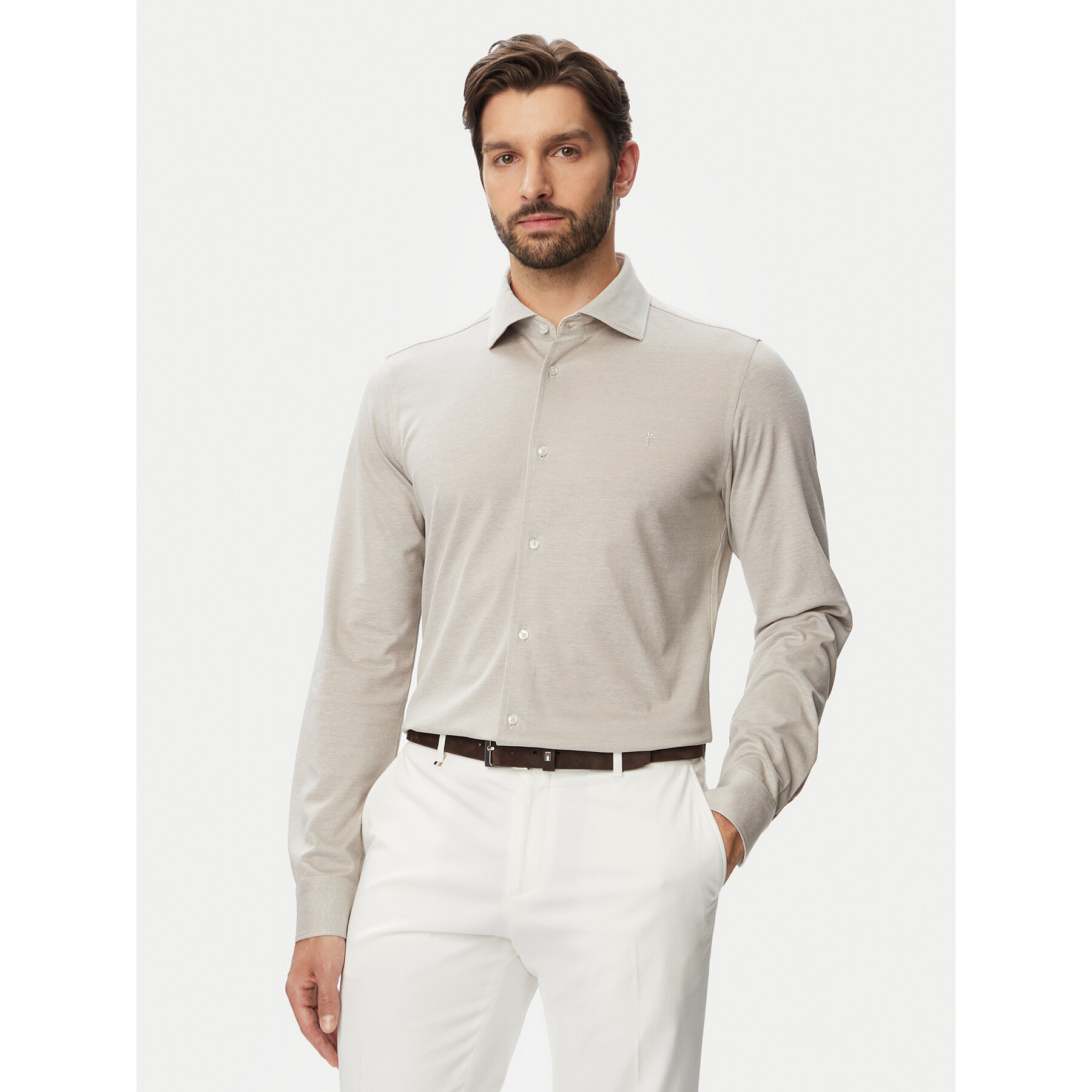 JOOP! Hemd Jsh-275Phil-Jk 30103980 Hellbeige Regular Fit