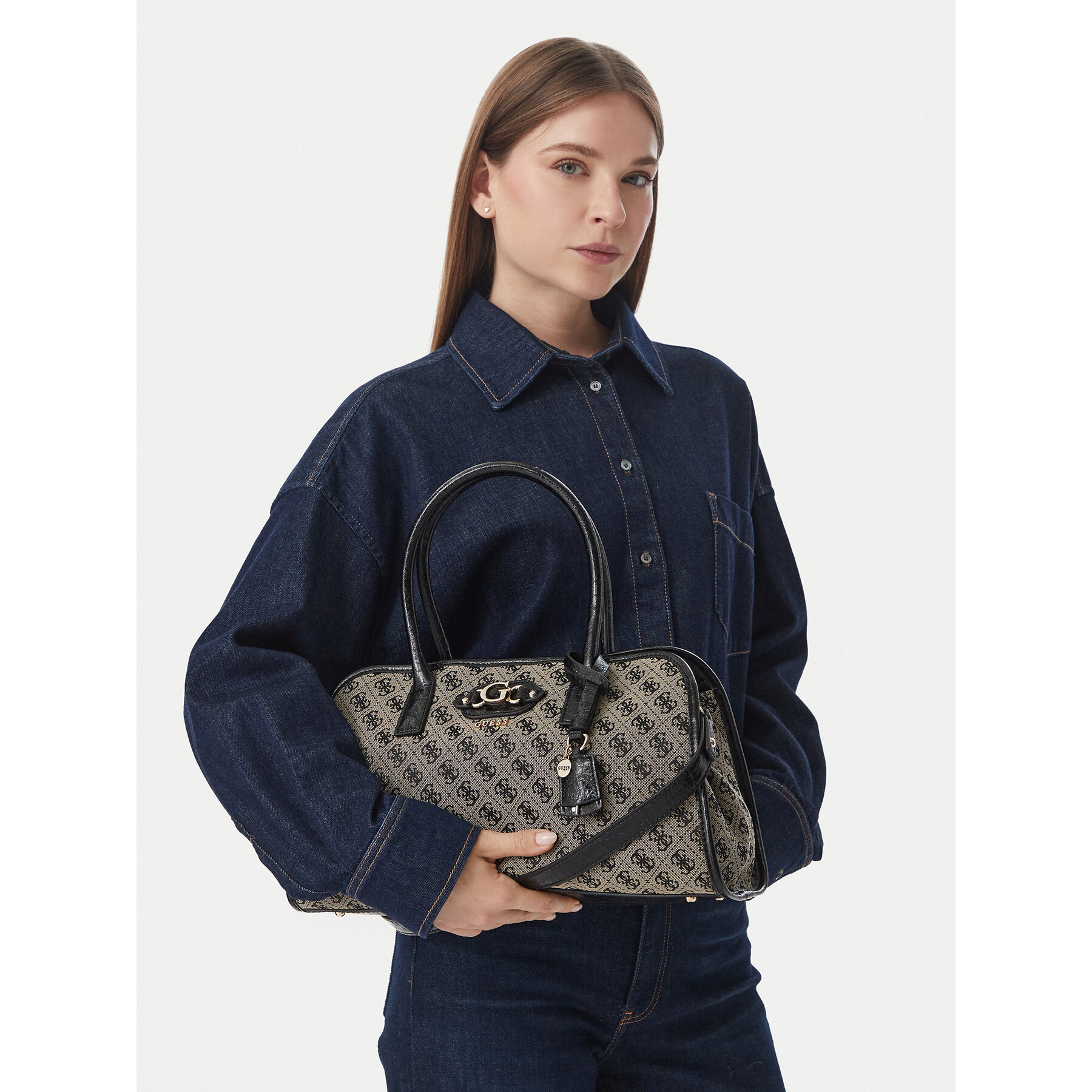 Geantă Guess Samantha HWJT23 13060 Negru