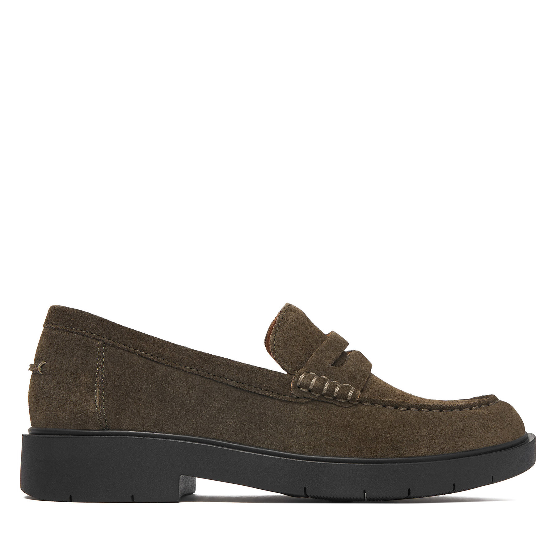 Loafers Geox D Spherica Ec1 B D65DKB 22 C3009 Verde închis