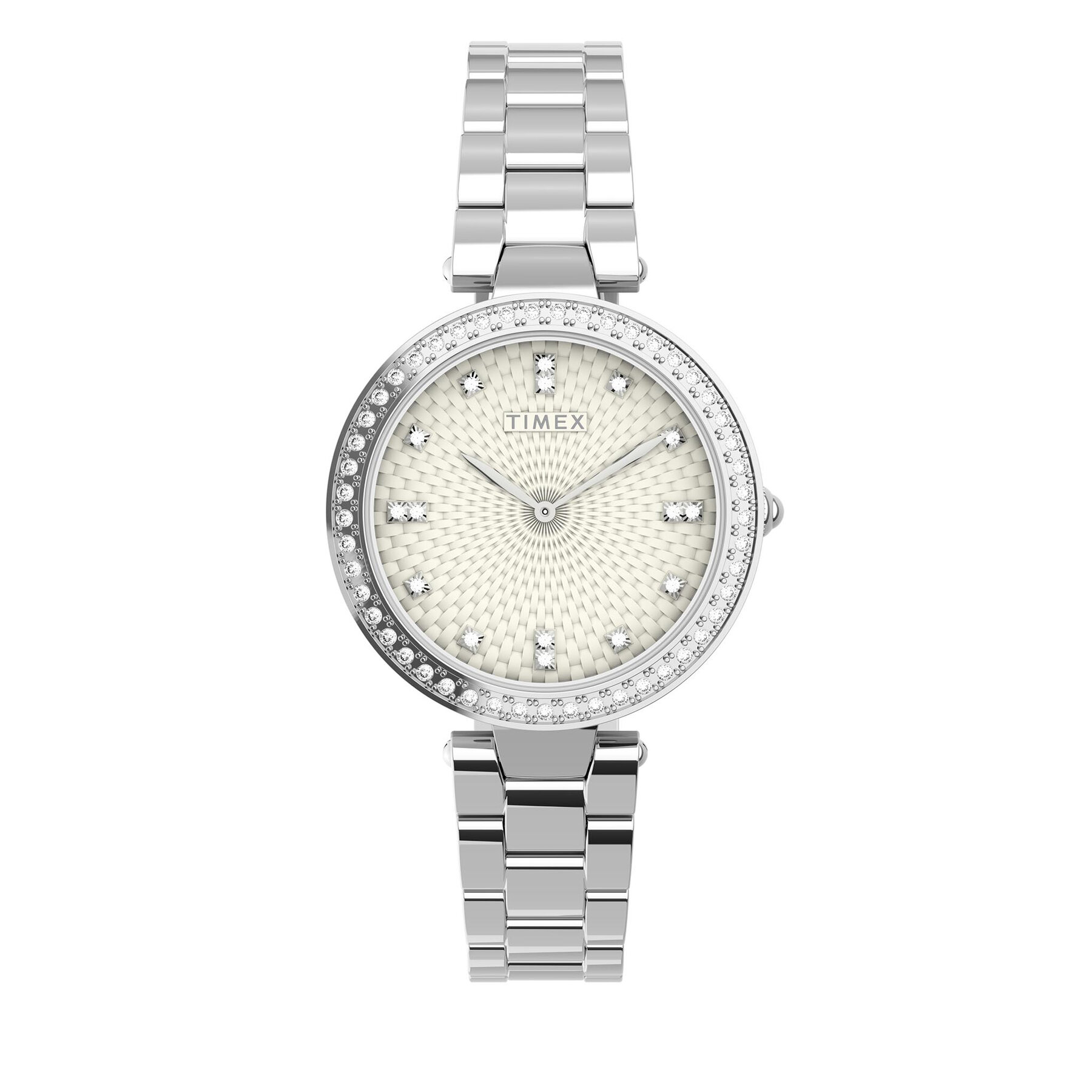 Ročna ura Timex City TW2V45000 Silver/Silver