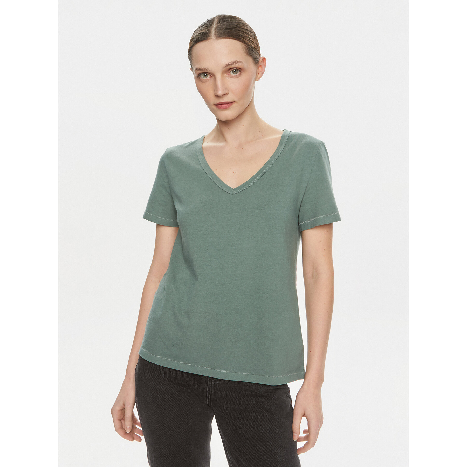 Gap T-shirt 740140 Verde Regular Fit