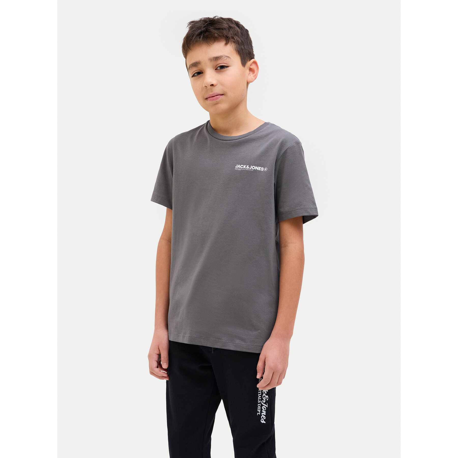 Jack & Jones Junior Marškinėliai Hawaii 12269831 Pilka Regular Fit