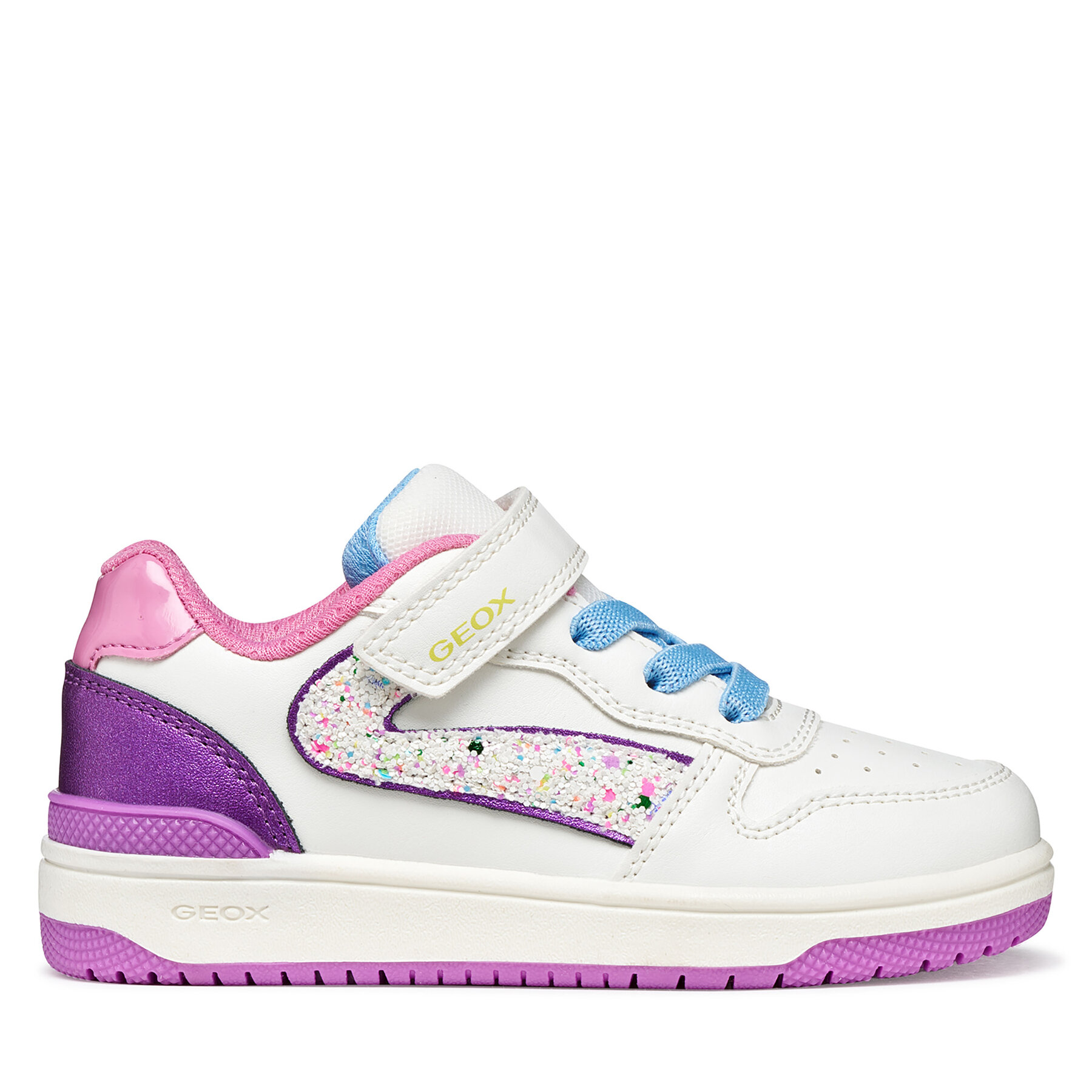 Sneakersy Geox J Washiba Girl J55HXA 054AJ C1Z8H D Biela