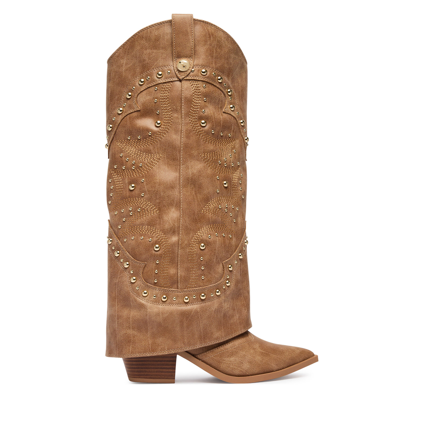 Cizme și botine cowboy Steve Madden Stagecoach 11005660 Maro