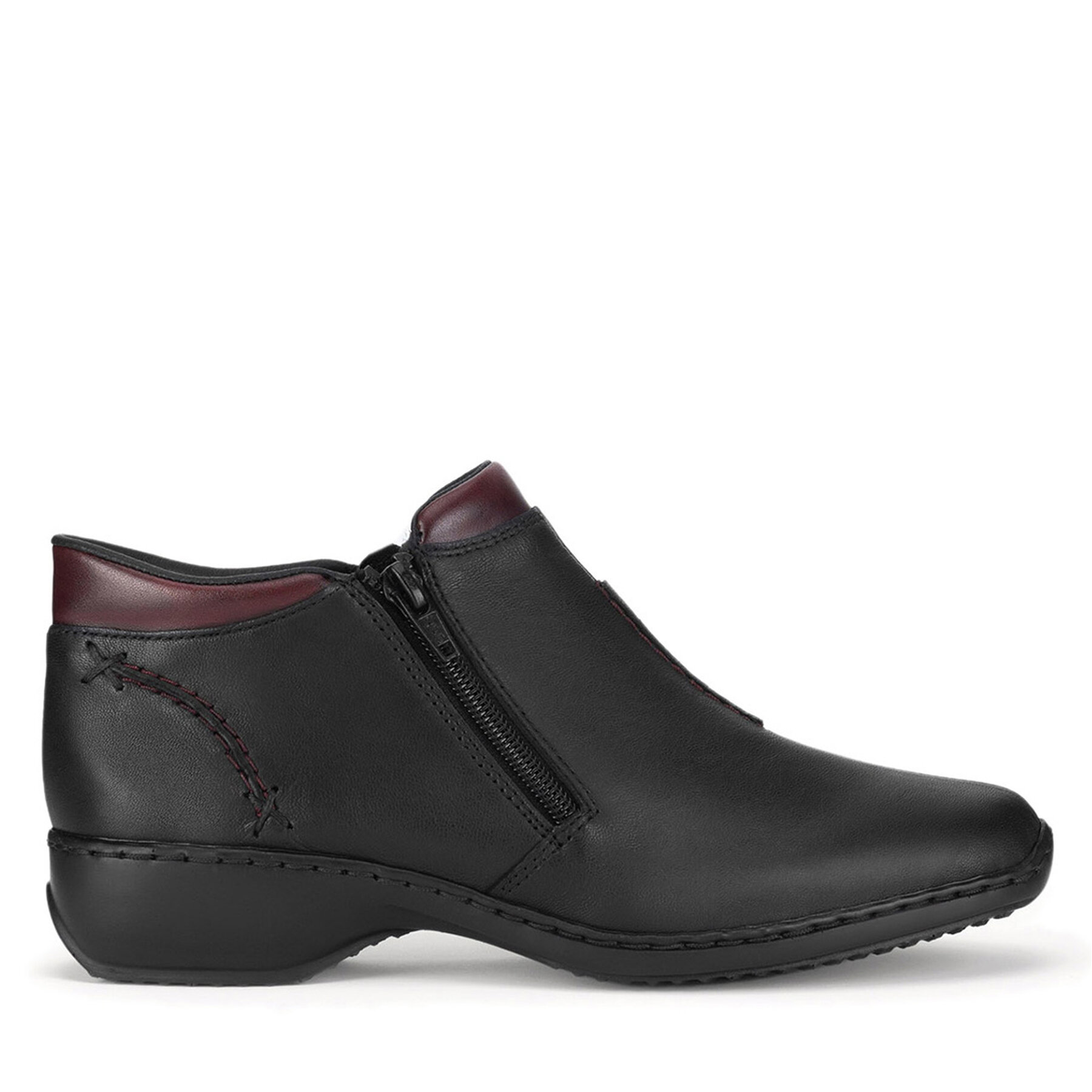 Polokozačky Rieker L3882-00 Černá