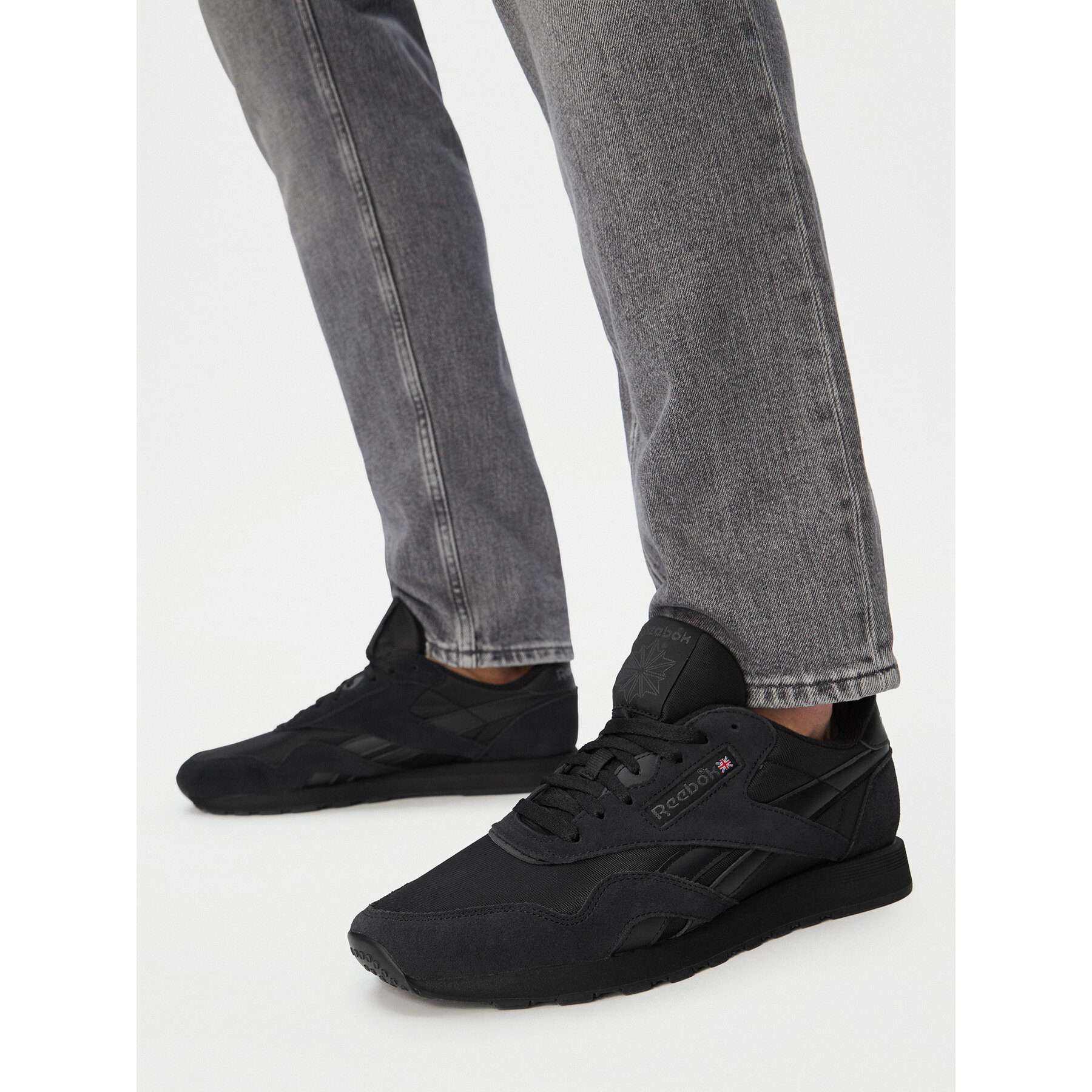 Сникърси Reebok Eo Classic Nylon 100033377 Черен