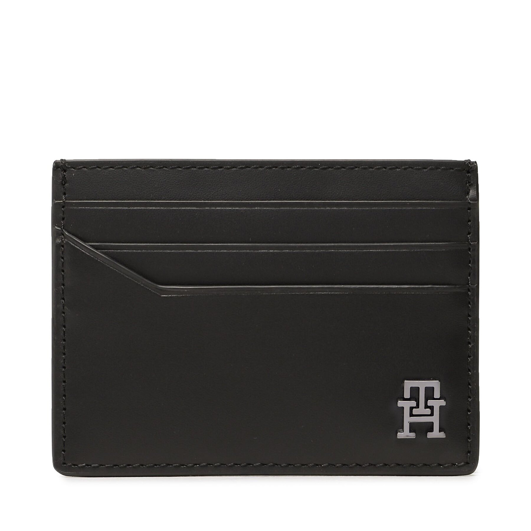 

Чохол для кредиток Tommy Hilfiger Th Modern Lea Cc Holder AM0AM11272 BDS, Чорний