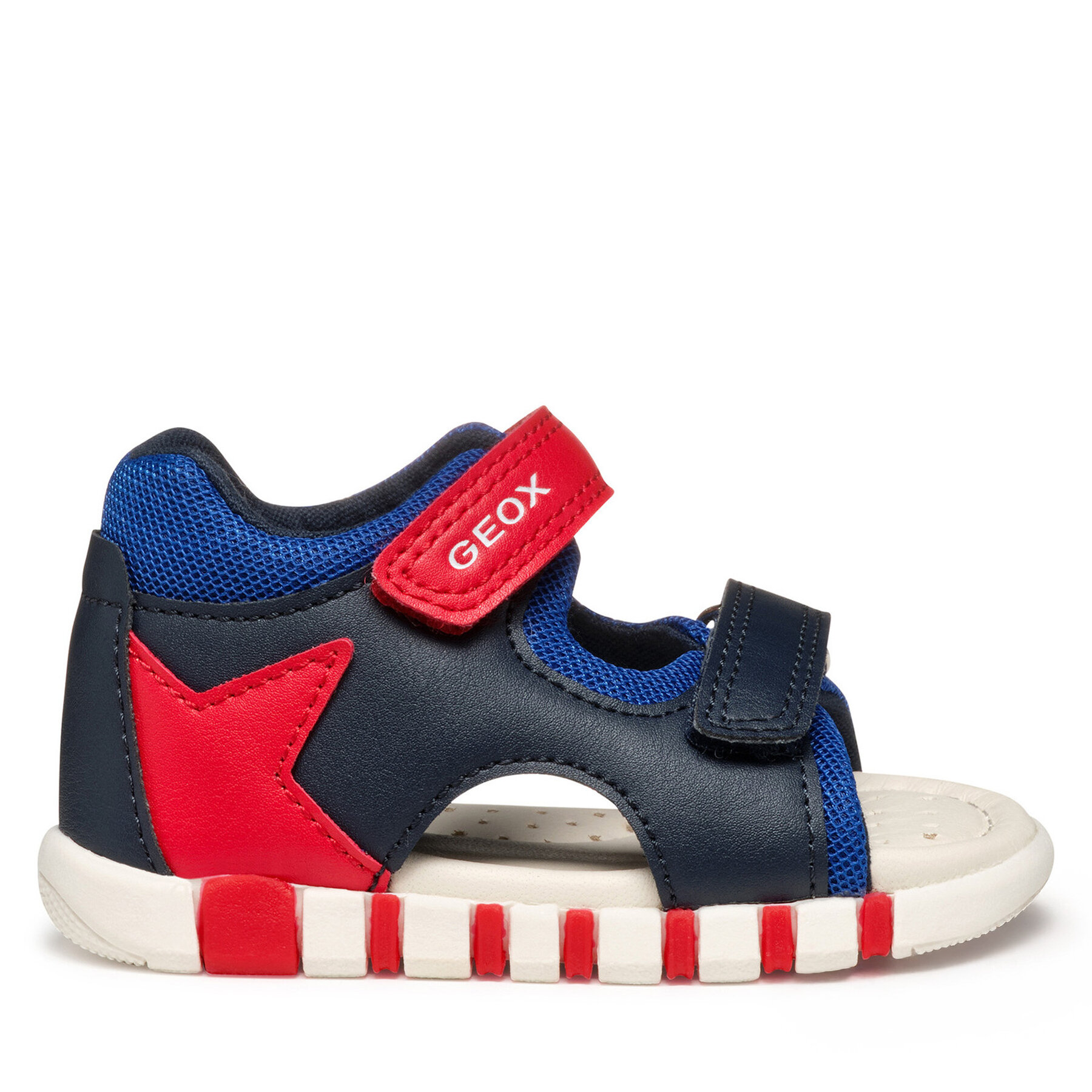 Sandali Geox B Sandal Iupidoo B555PB 0BC14 C4226 Mornarsko modra
