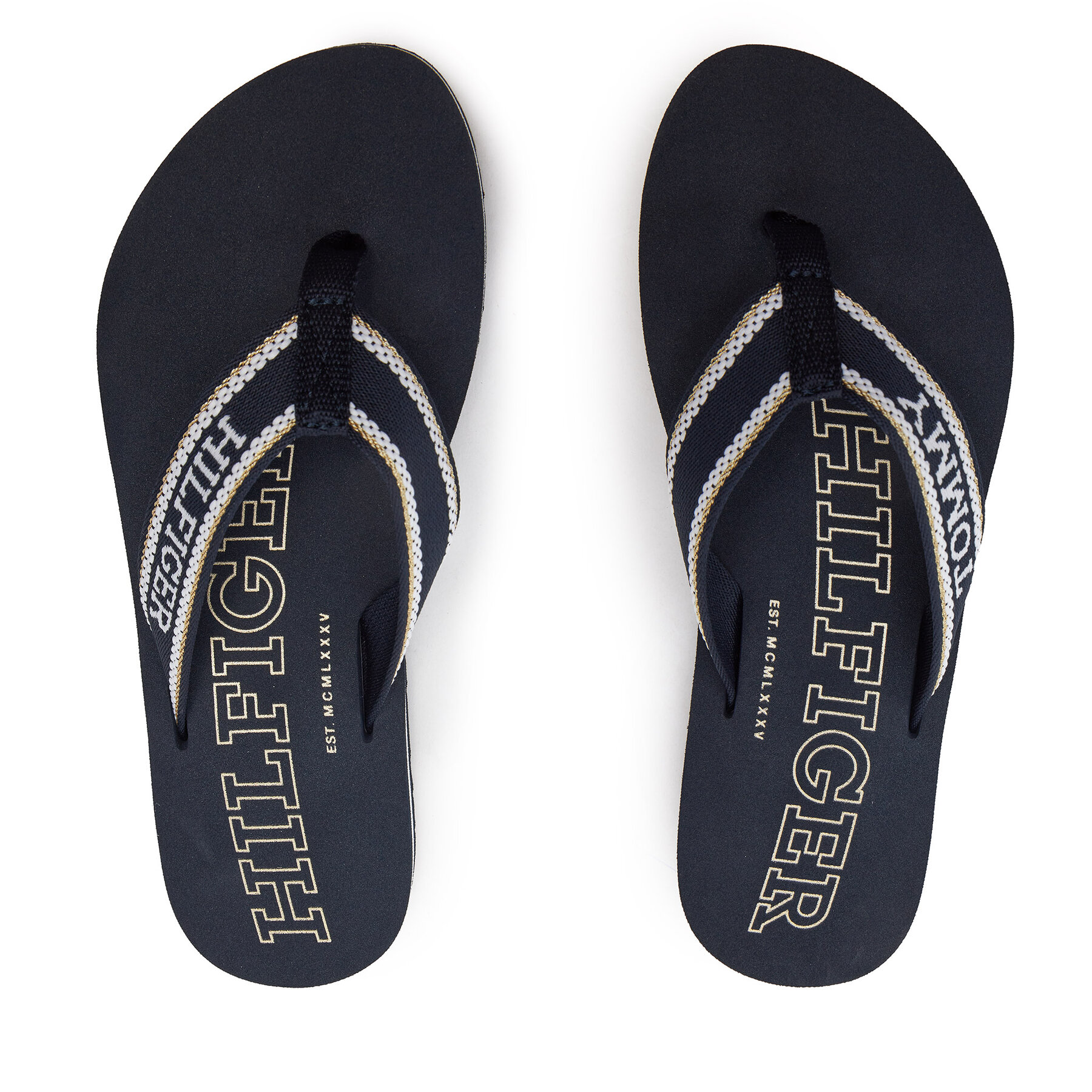 Dámske Žabky Tommy Hilfiger, Rozmer: 36, Tmavomodrá, Hilfiger Beach Sandal FW0FW07905