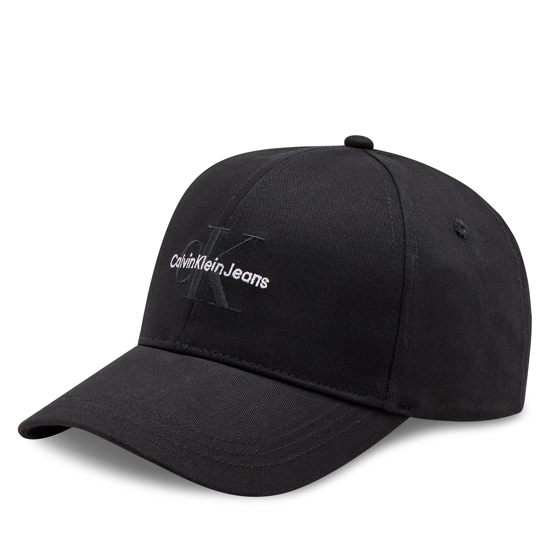 Baseball sapka Calvin Klein Mono Logo Embro K60K612317 Fekete