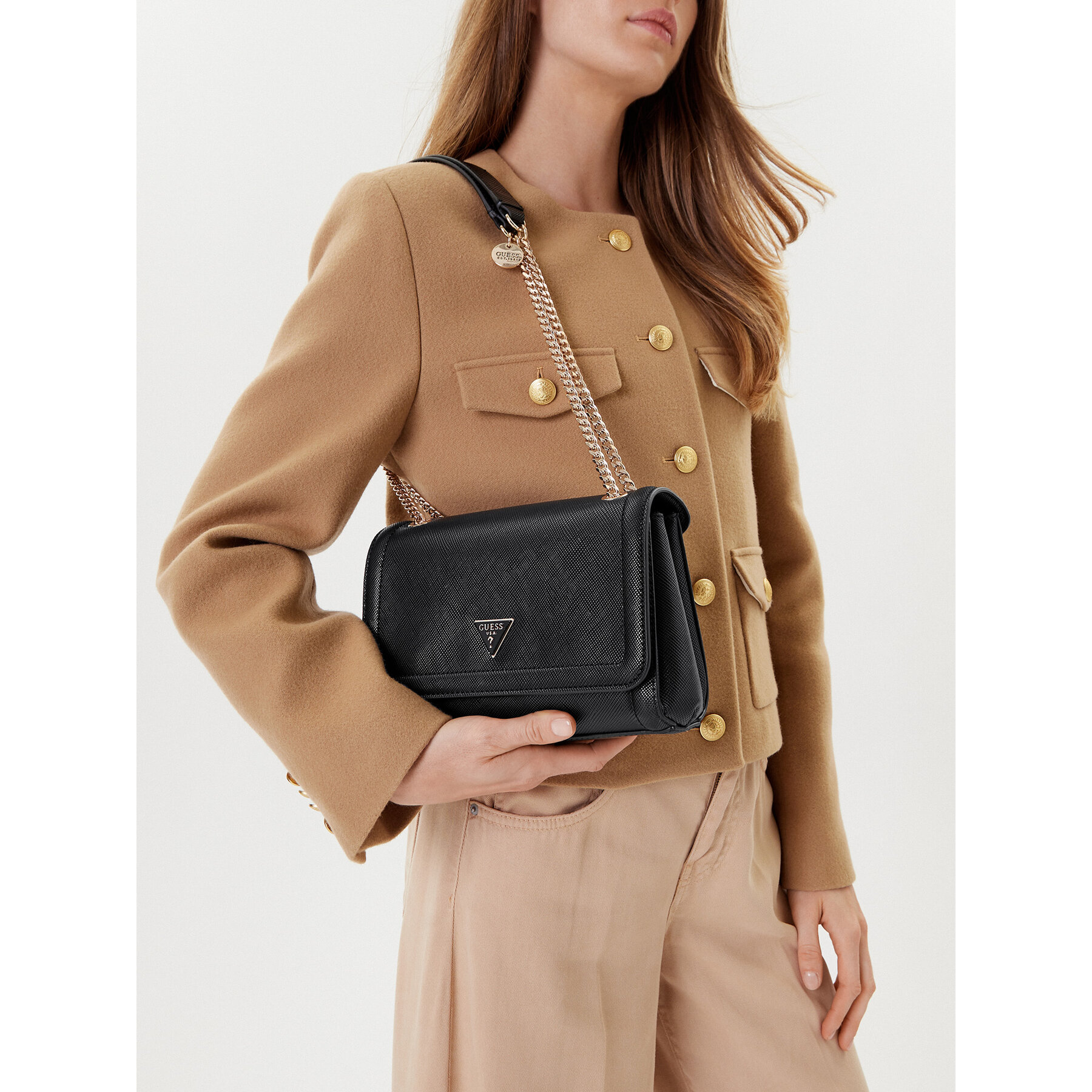 Geantă Guess Noelle II HWZG96 72210 Negru