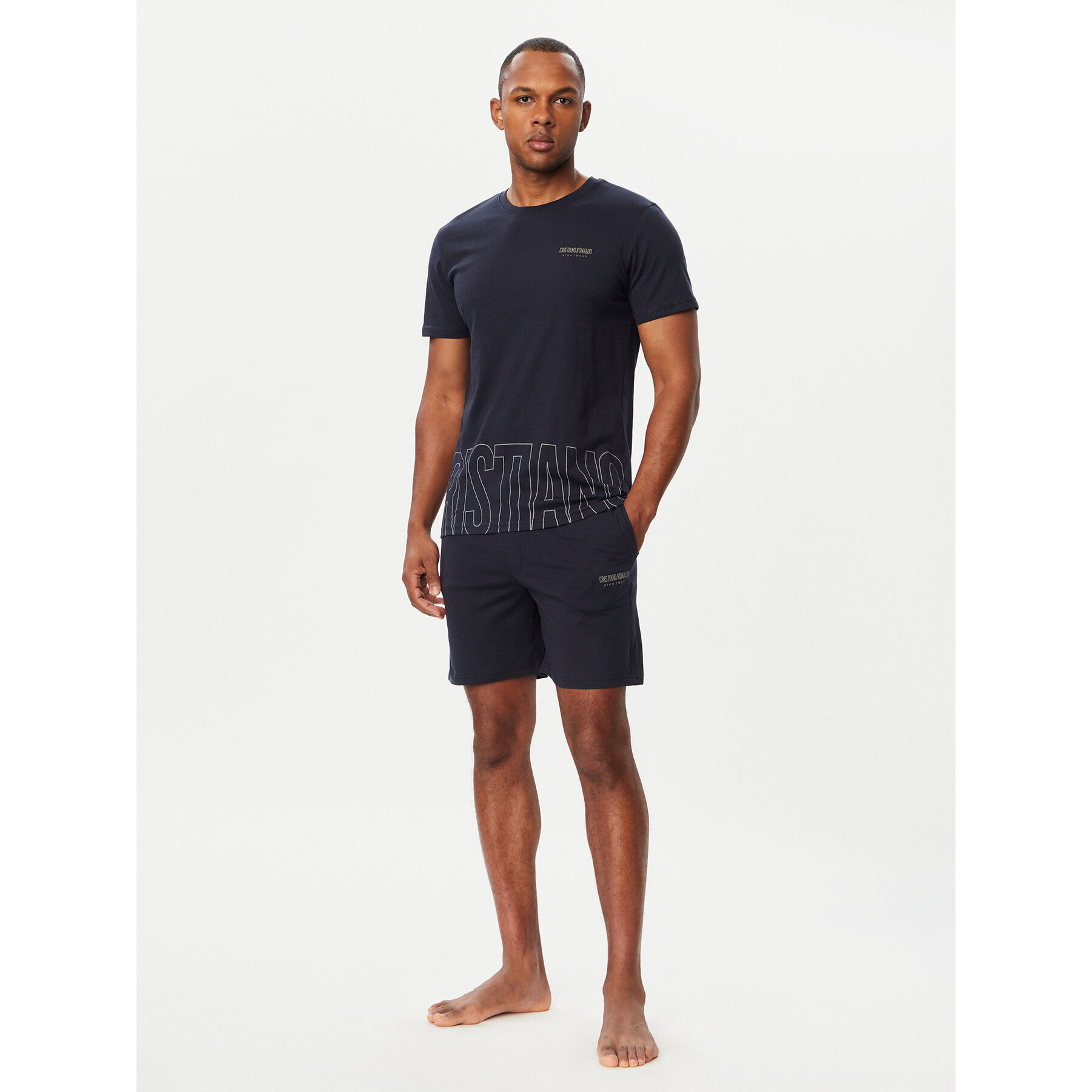 Cristiano Ronaldo CR7 Pyjama 8730-41 Bunt Regular Fit