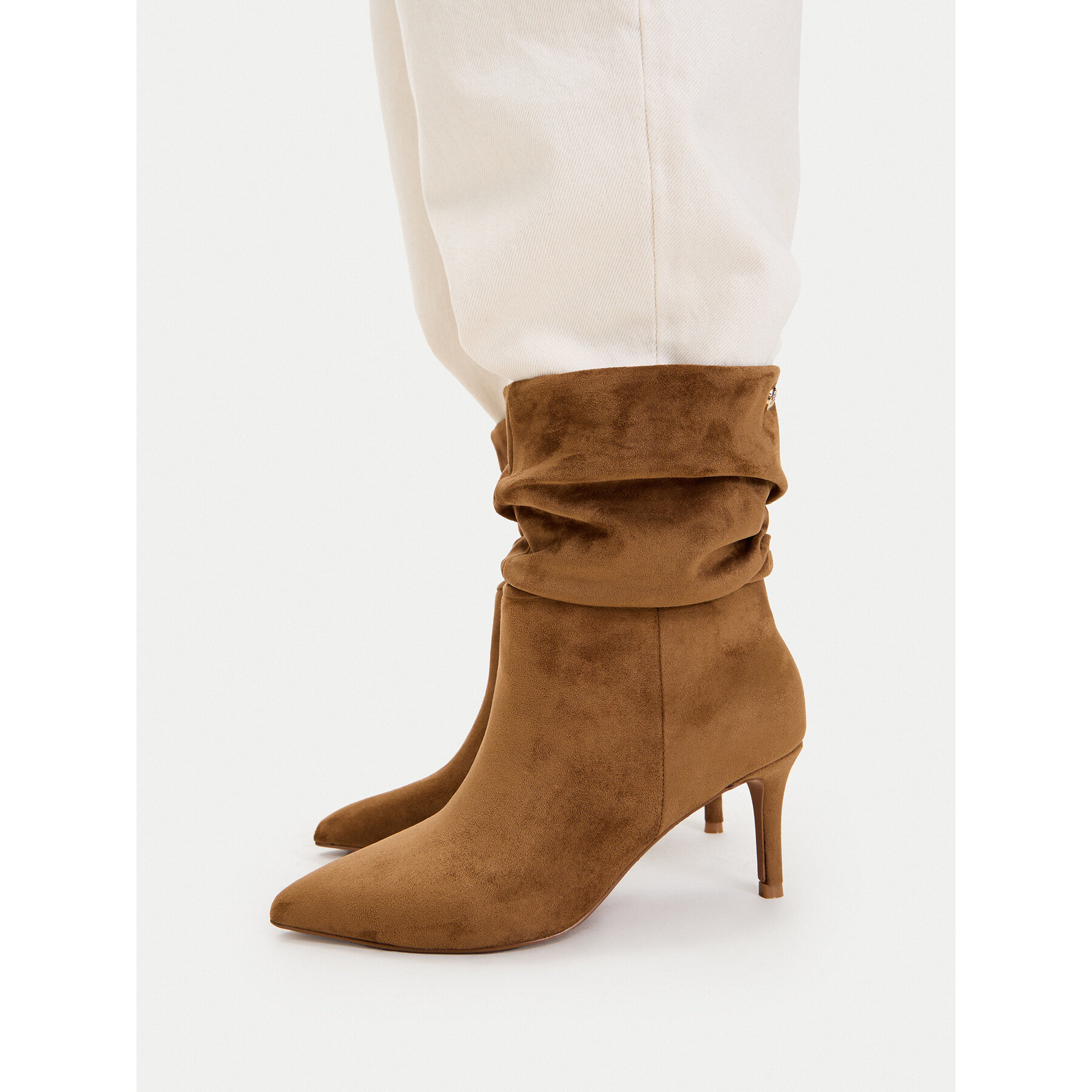 Čizme Nine West CEO-SAMIRA-02 Svijetlo smeđa