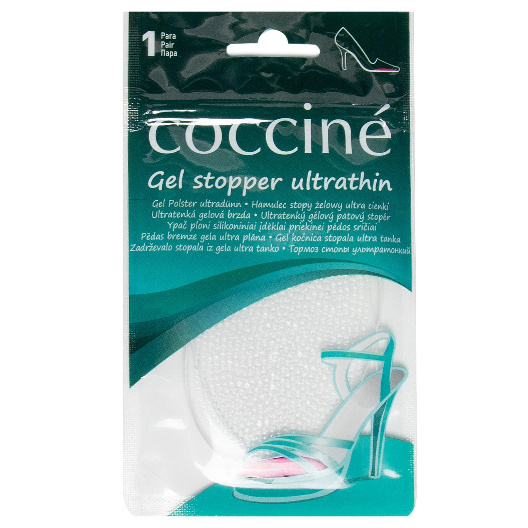 Polovični gel vložki Coccine 665/68/3ABF Pisana