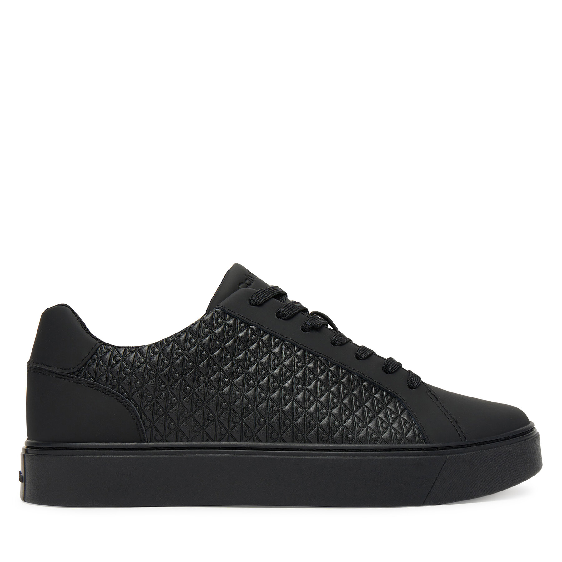 Сникърси Calvin Klein Jeans Classic Cupsole Laceup Aop YM0YM01431 Черен