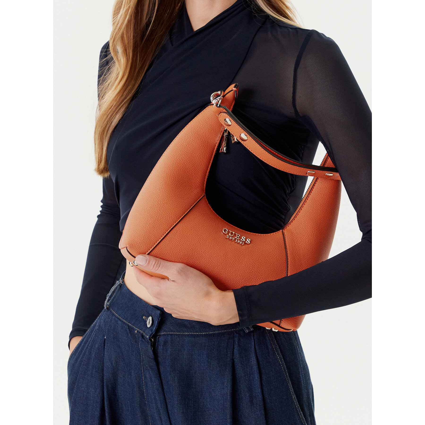 Дамска чанта Guess HWBB73 34170 Оранжев