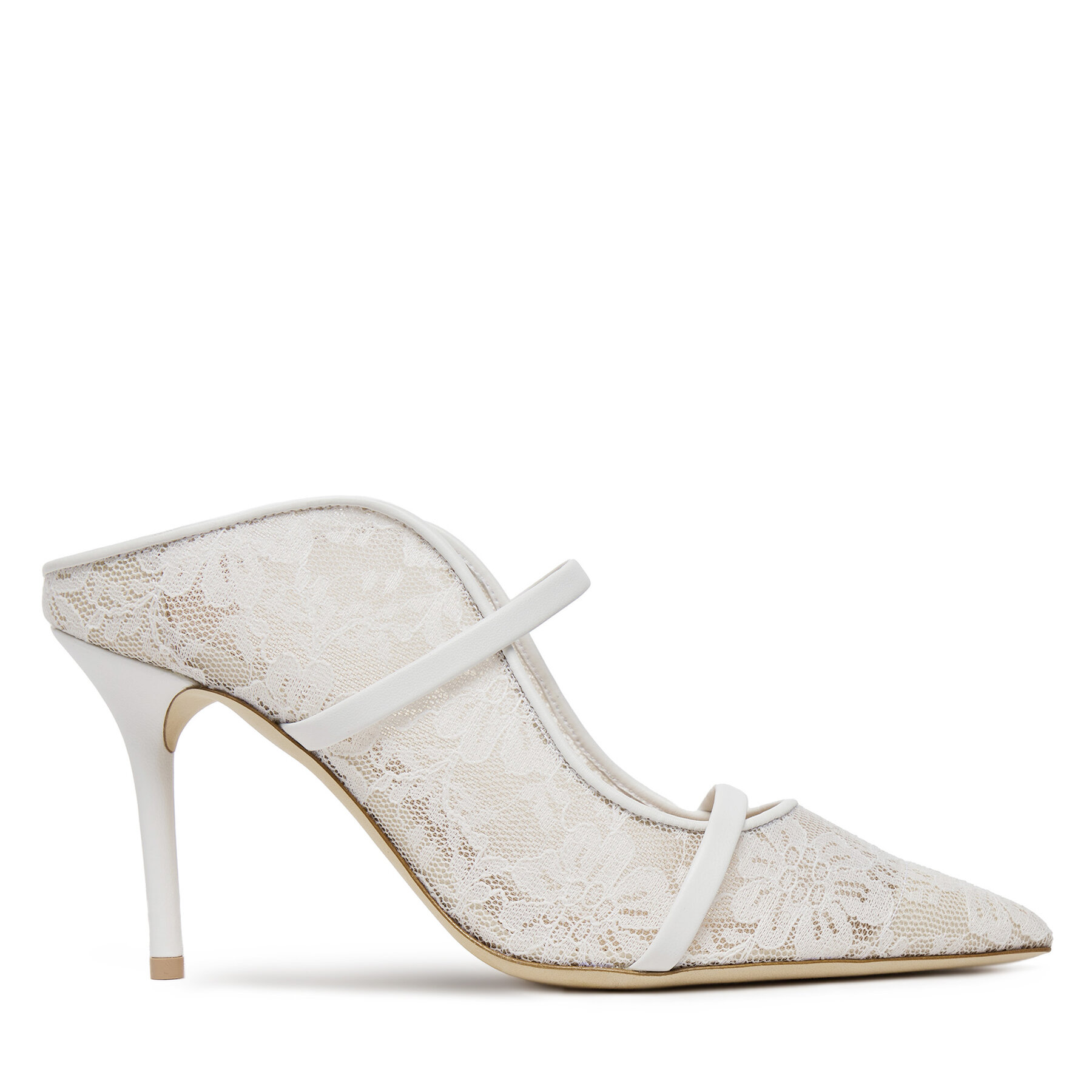 Papucs MALONE SOULIERS Maureen 85-269 Fehér