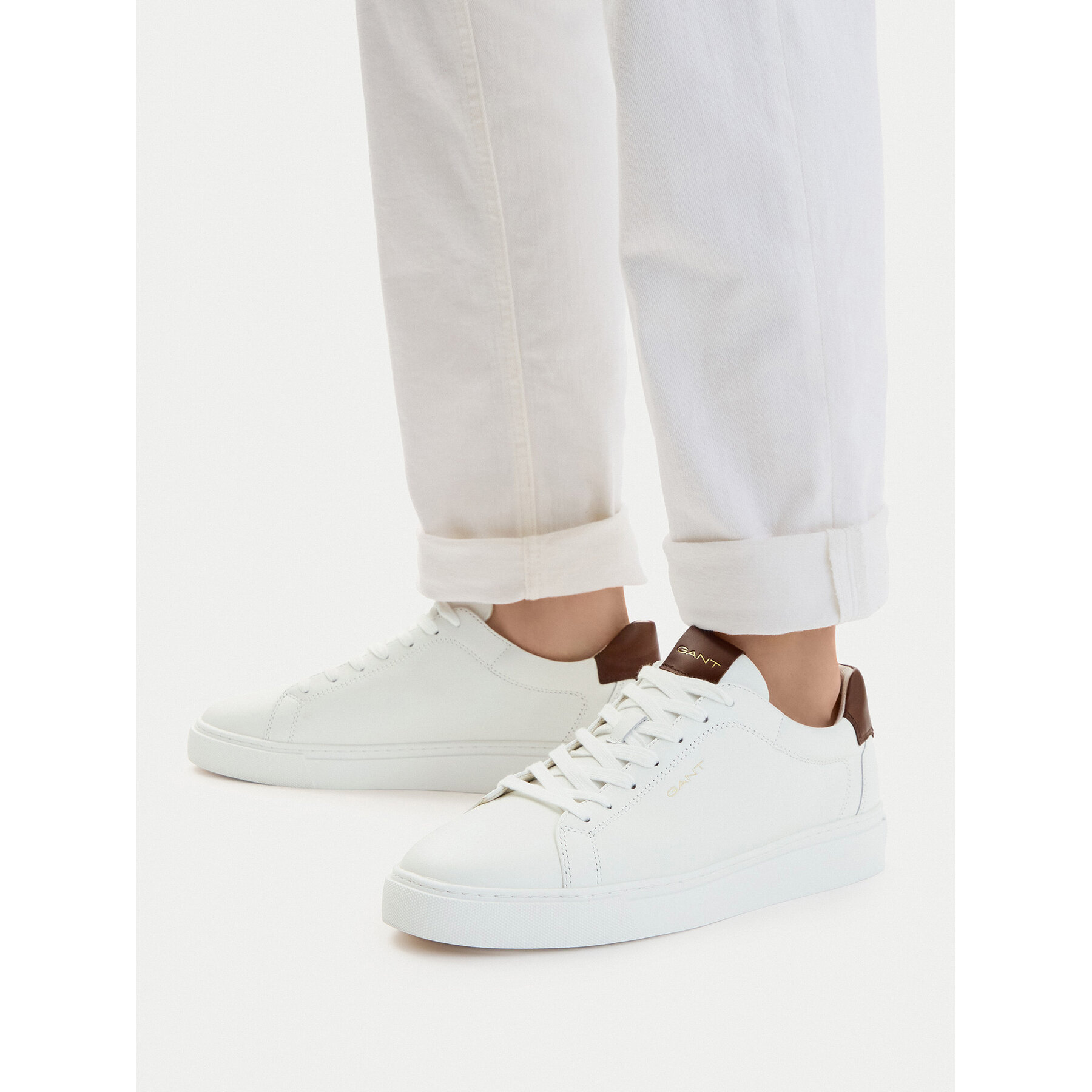 Sneakersy Gant 32631226 Biela