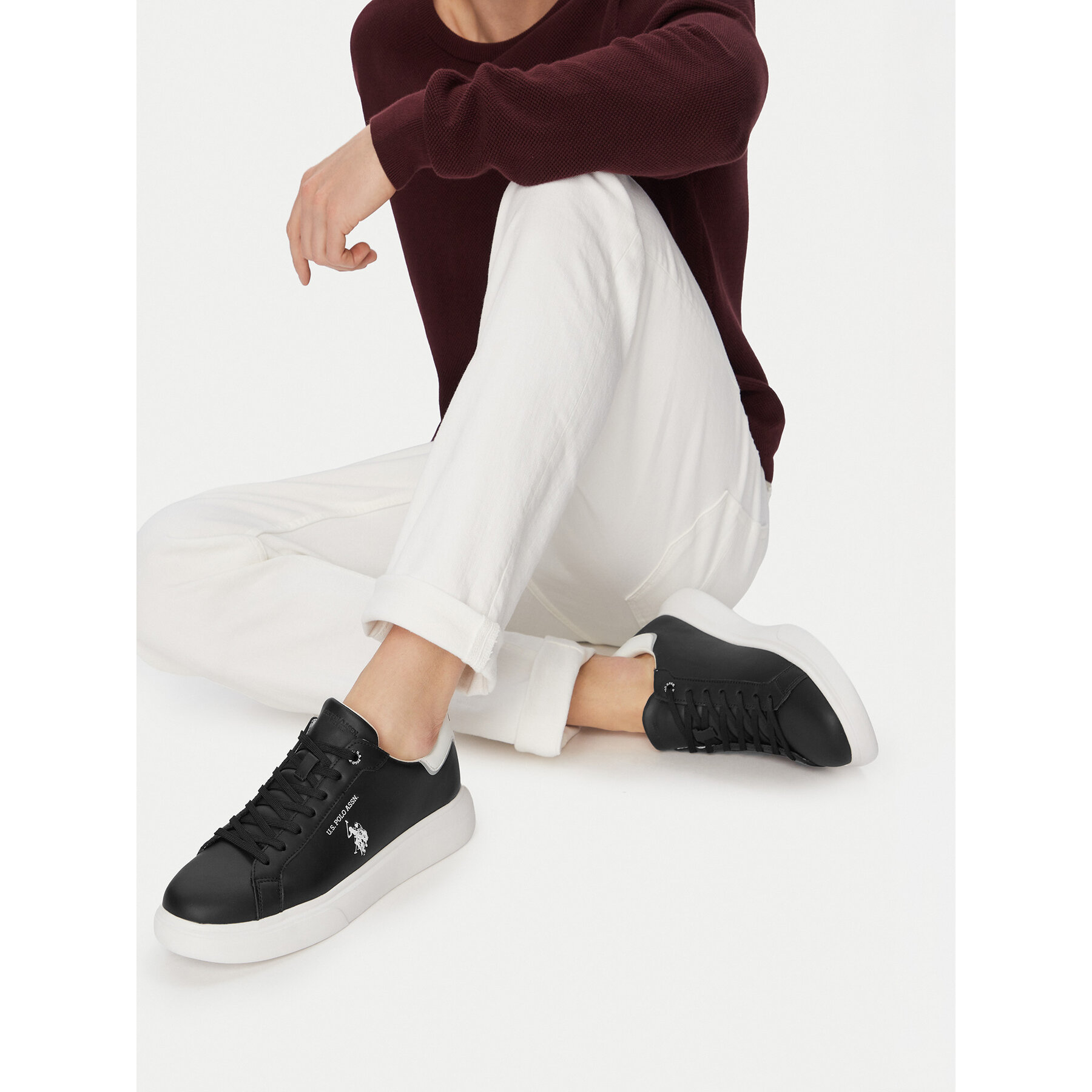 Tenisice U.S. Polo Assn. EO-AUSTIN001M/6L1 Crna