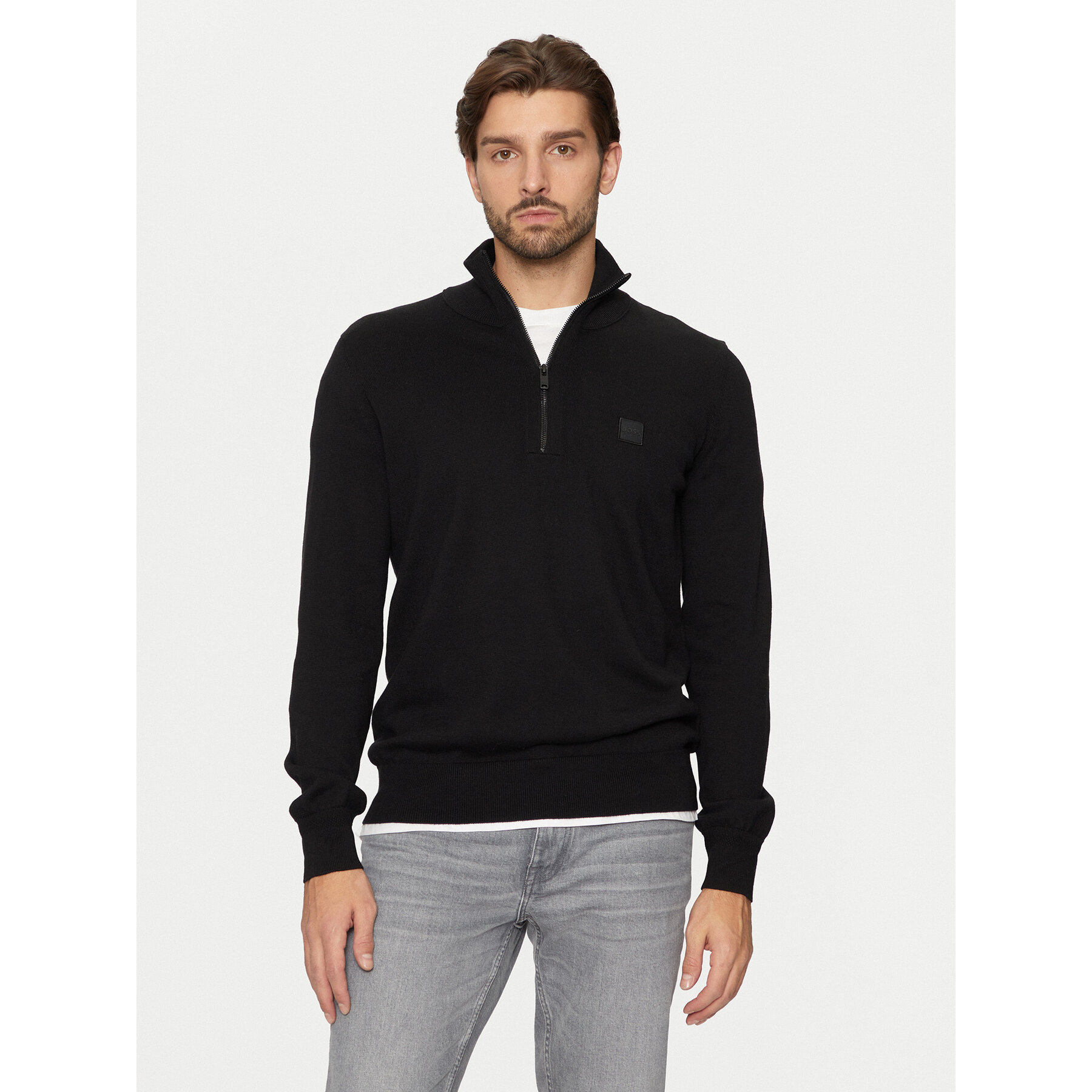 Boss Pullover Kanobix_S 50527585 Schwarz Regular Fit