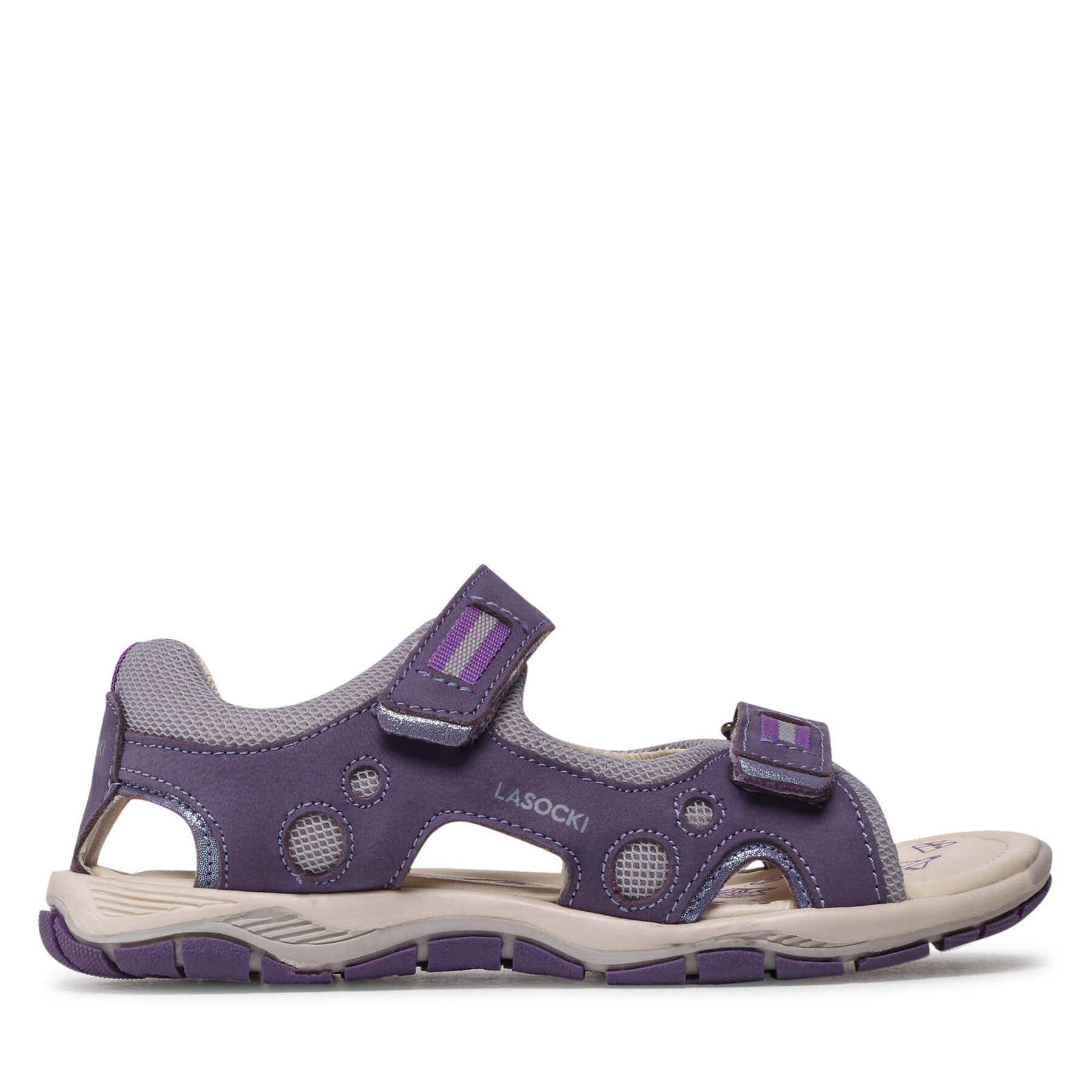 Dziecięce Sandały Lasocki Young, Rozmiar 34 Fioletowy CI12-2625-27(IV)DZ