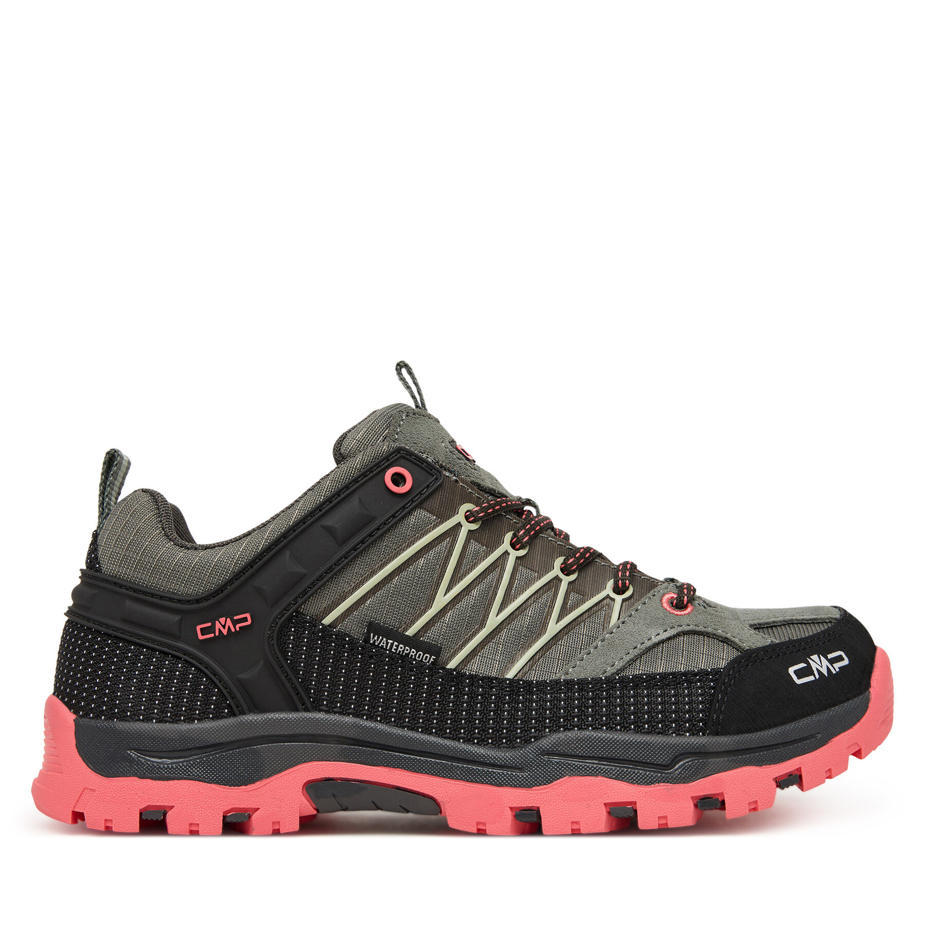 Trekking čevlji CMP Rigel Low Wp 3Q54554J Zelena