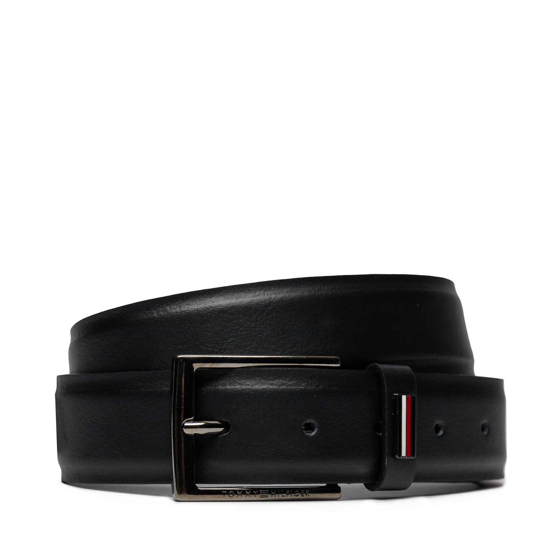 Tommy Hilfiger Ζώνη Ανδρική Tommy Hilfiger Business 3.5 AM0AM12062 Μαύρο