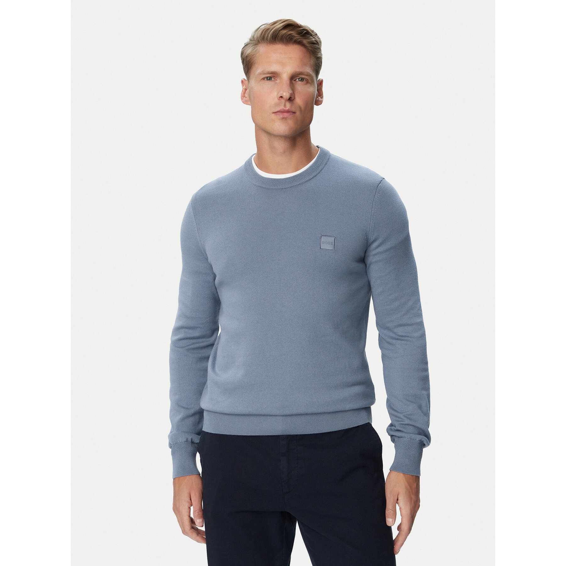 BOSS Pullover Kanovano 50527583 Blau Regular Fit
