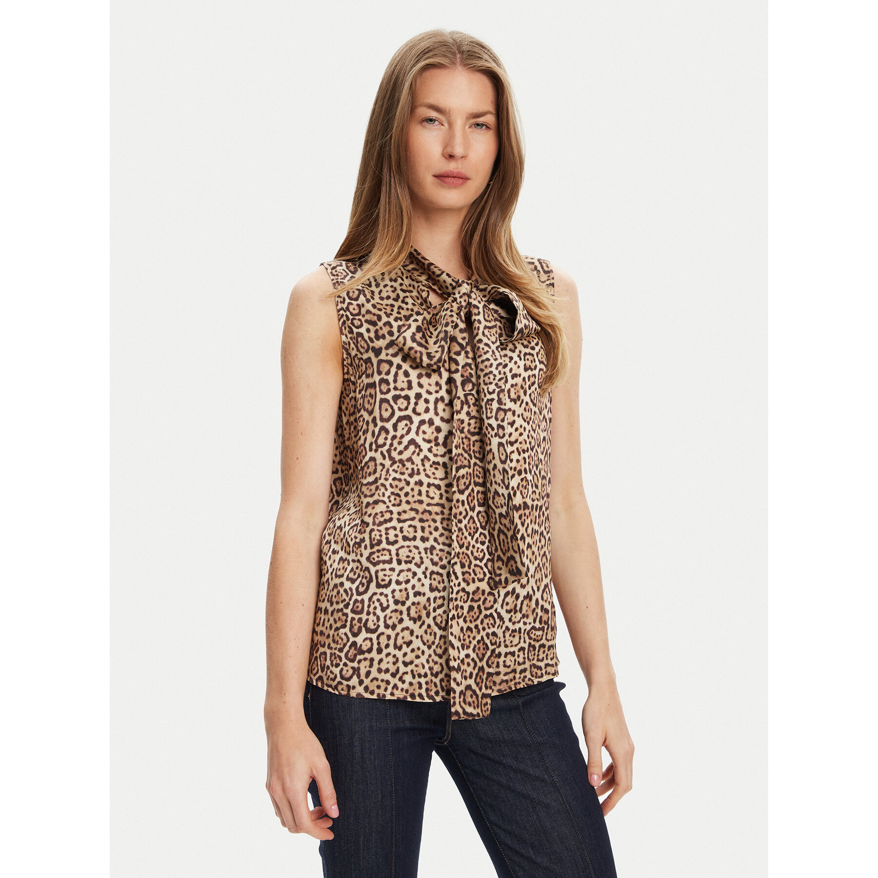 Marciano Guess Bluse 5YGH12 7298A Braun Regular Fit
