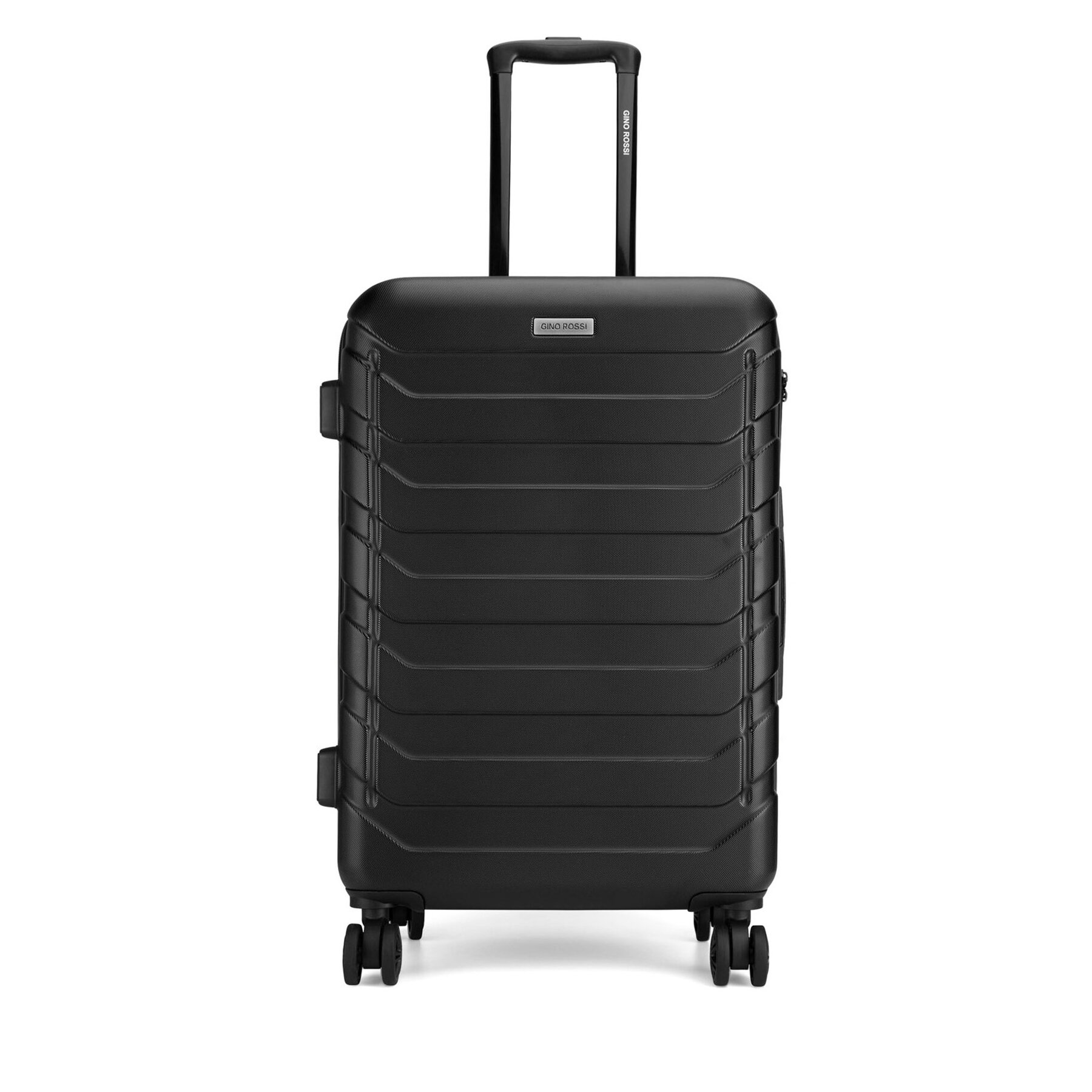 Medelstor resväska Gino Rossi GIN-M-001-05-BLACK Svart