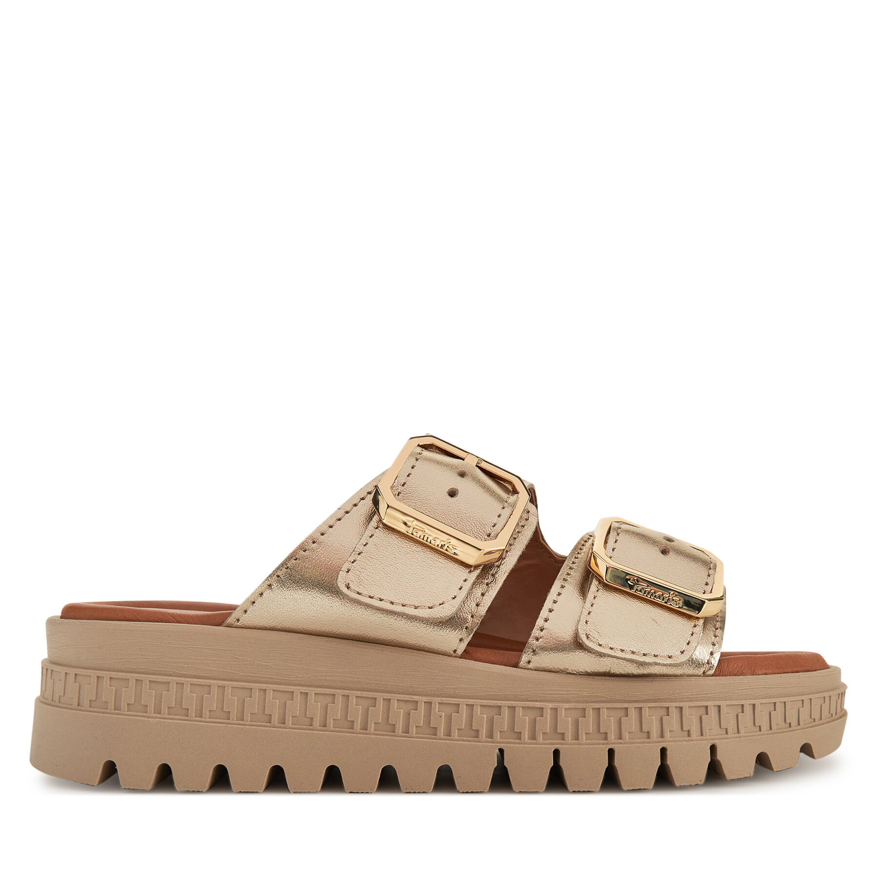 Şlapi Tamaris 1-27202-44 Auriu