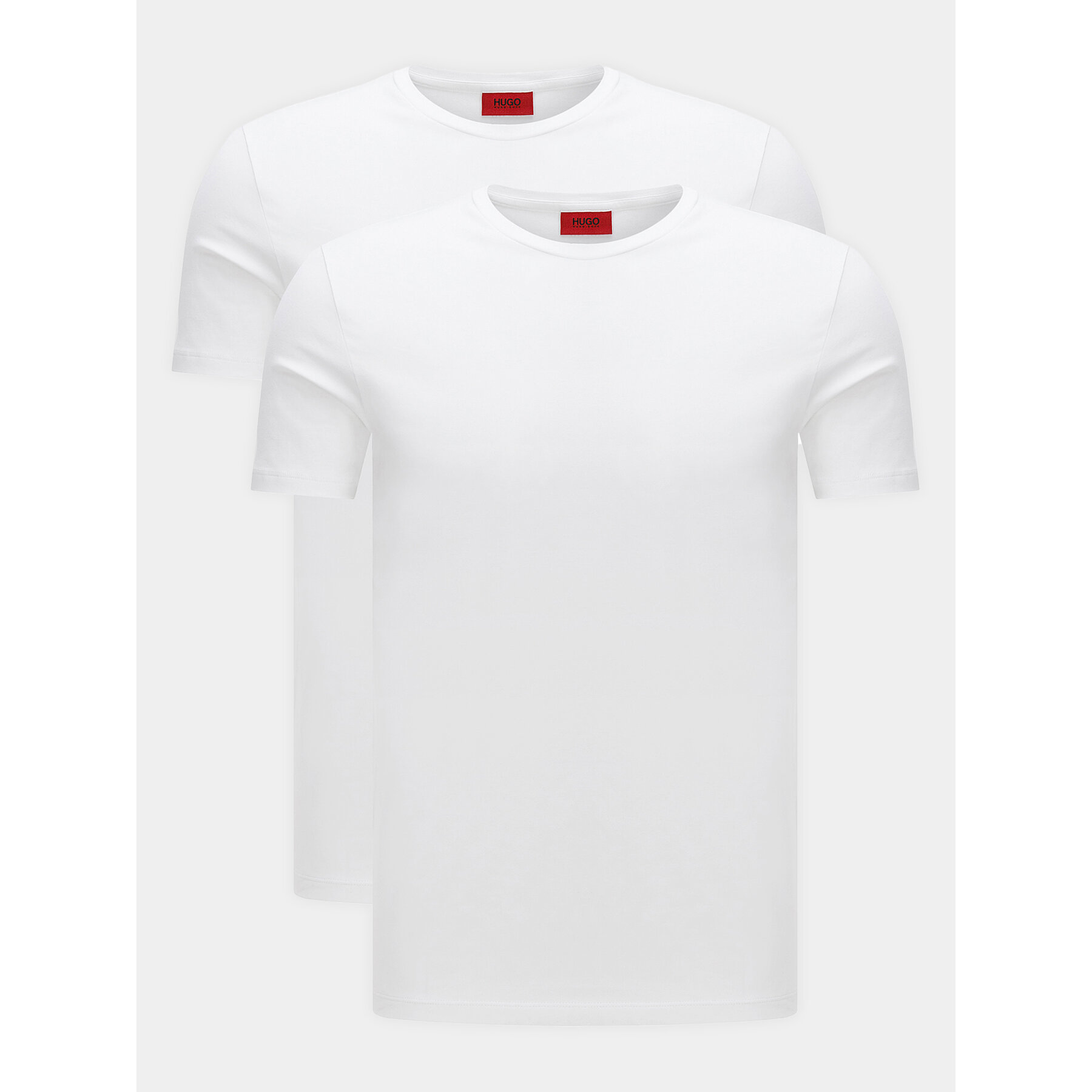 HUGO Set di t-shirt Round 50325440 Bianco Regular Fit